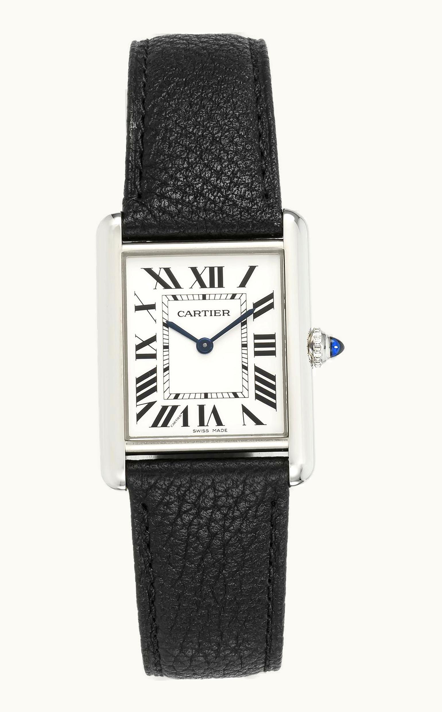 Cartier Tank Must Large Quartz Stainless Steel / Silver