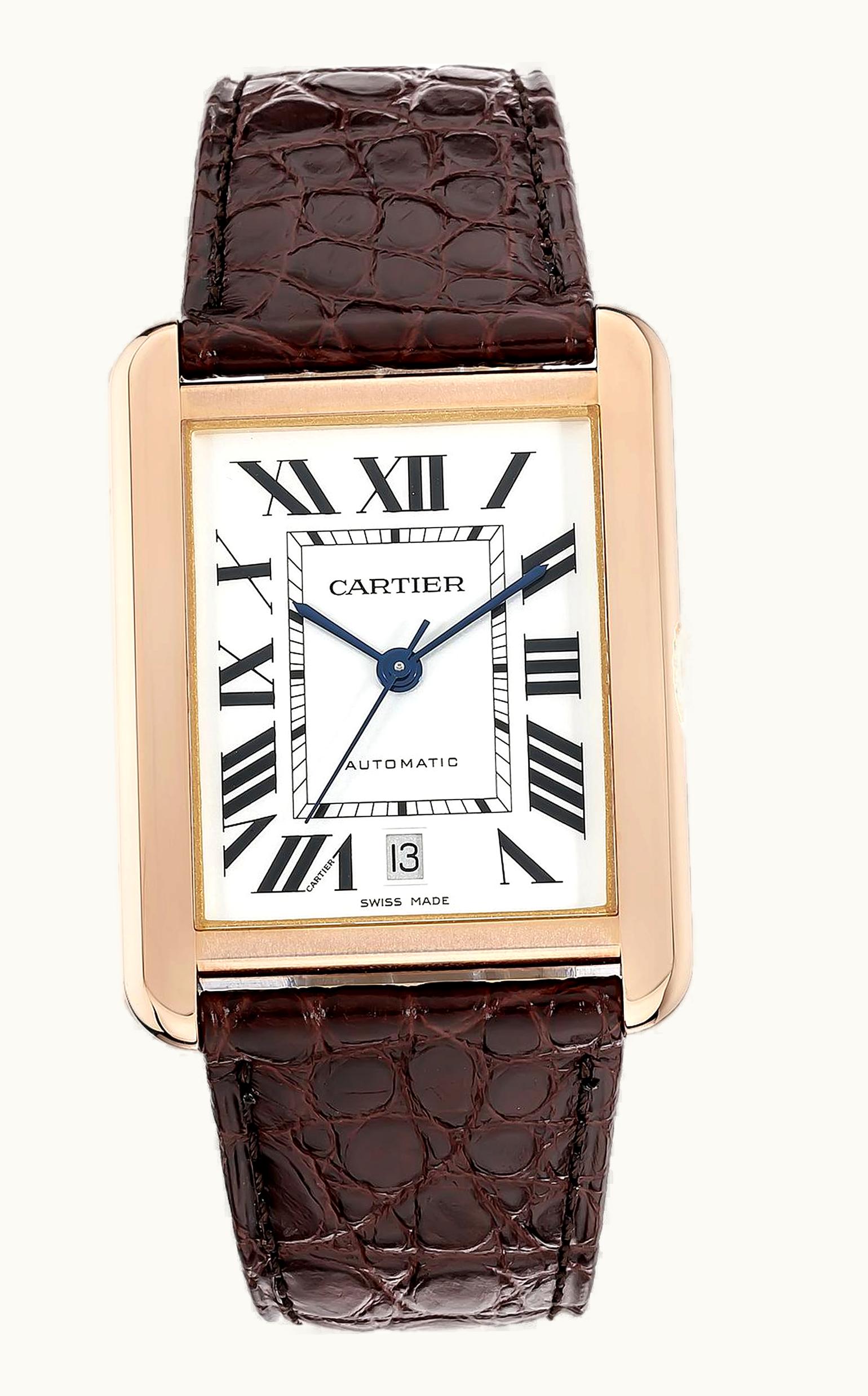 Cartier Tank Solo Automatic Pink Gold
