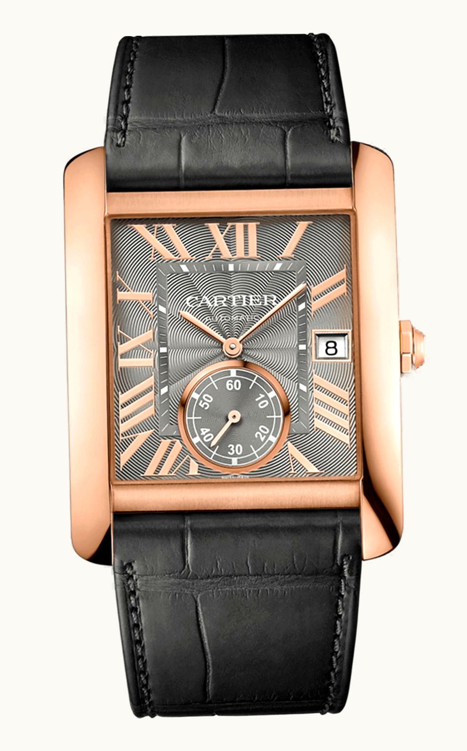 Cartier Tank MC 34.3 Pink Gold / Grey