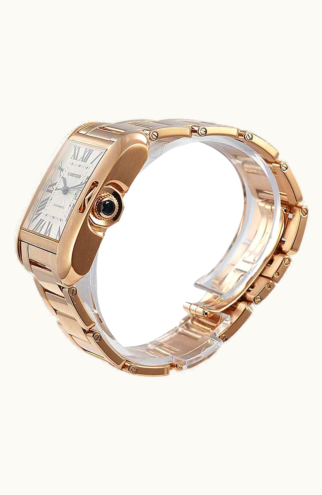 Cartier Tank Anglaise 29.8 Pink Gold / Silver / Bracelet