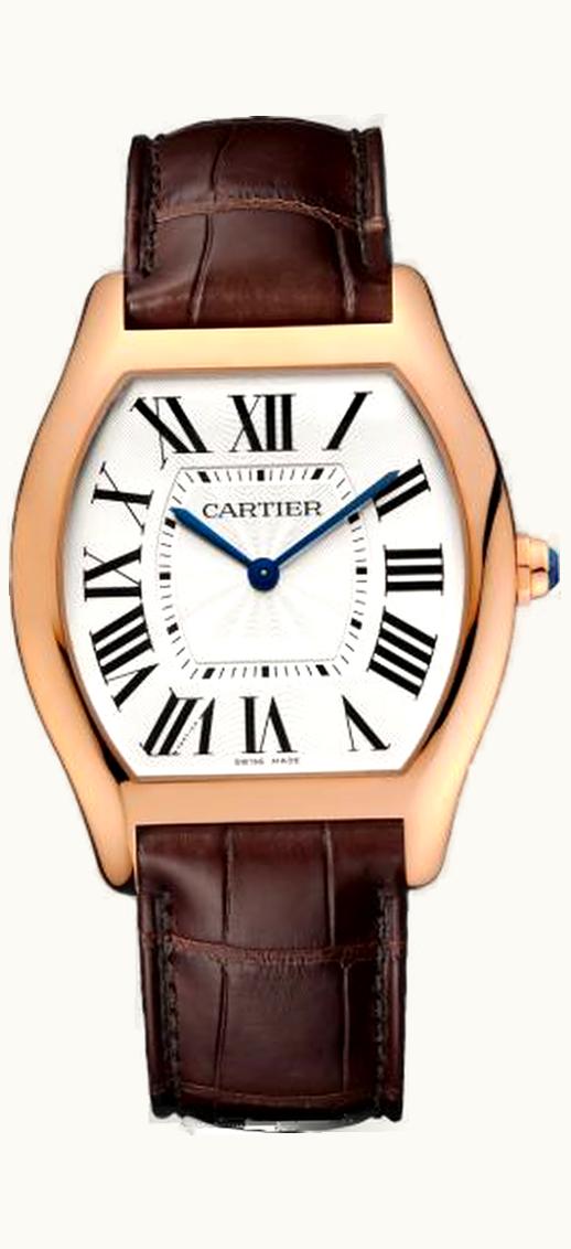 Cartier Tortue Extra Thin Pink Gold / Silver