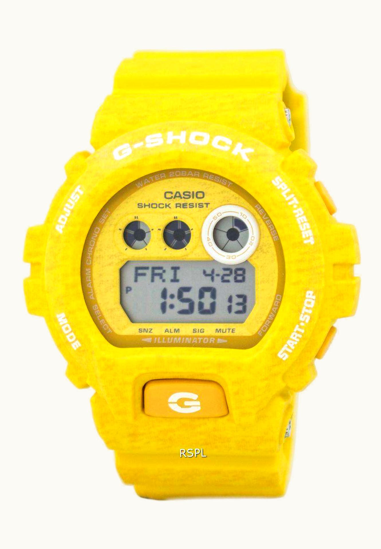 Casio GD-X6900HT-9 Heathered Yellow