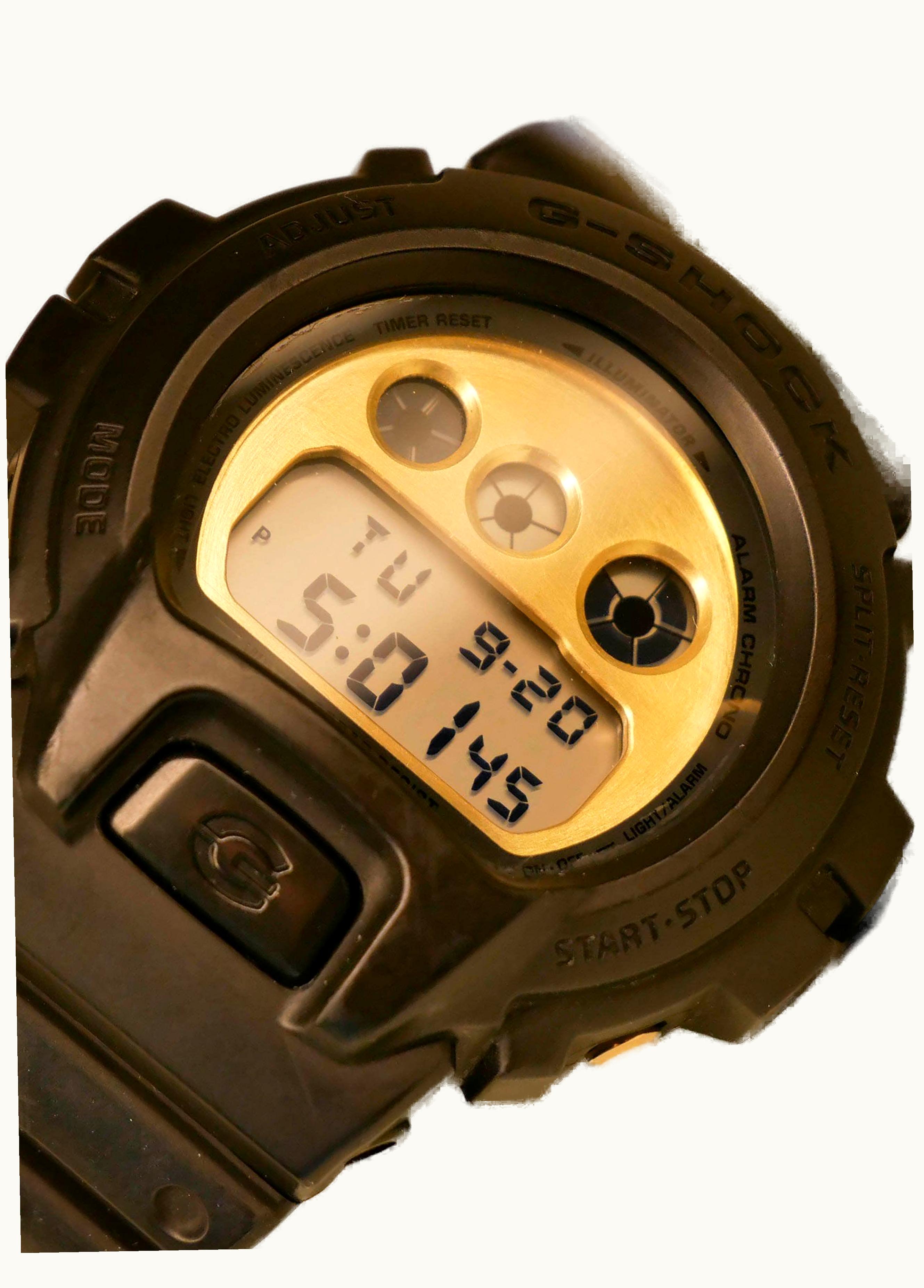 Casio DW-6900PL-1 Polarized Gold