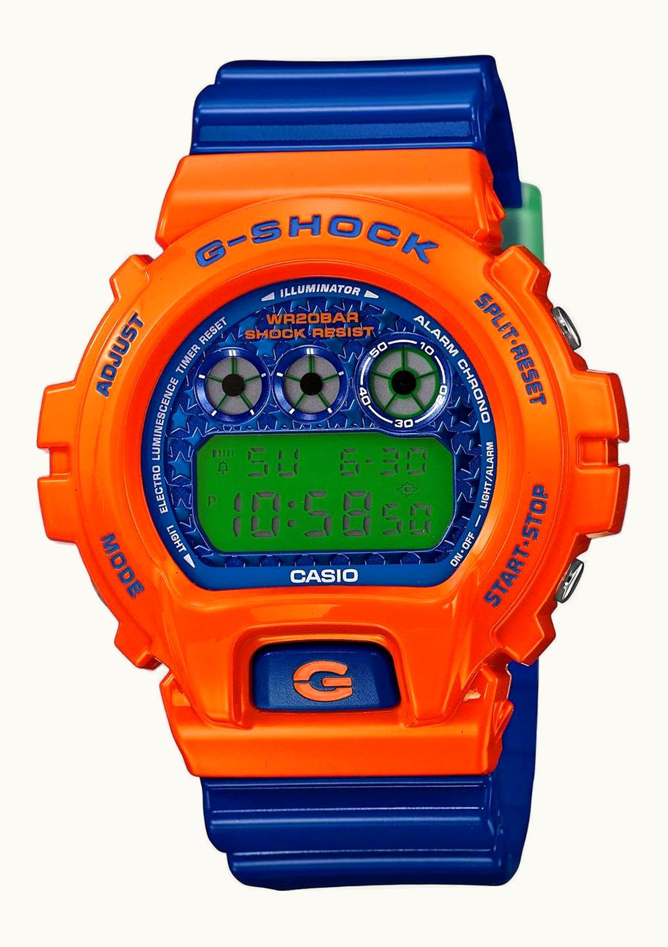 Casio DW-6900SC-4 Orange Stars