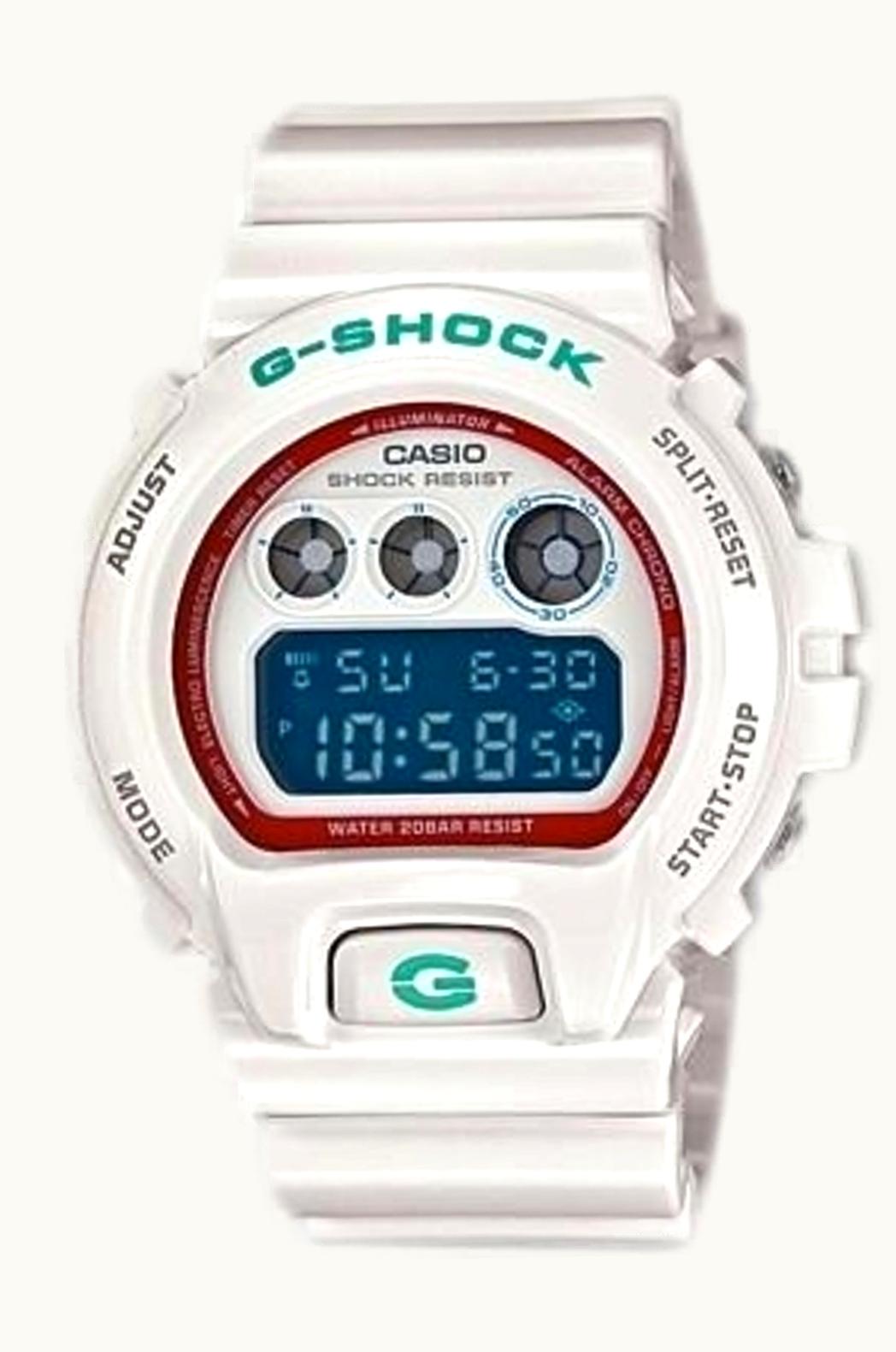 Casio DW-6900SN-7 White Red