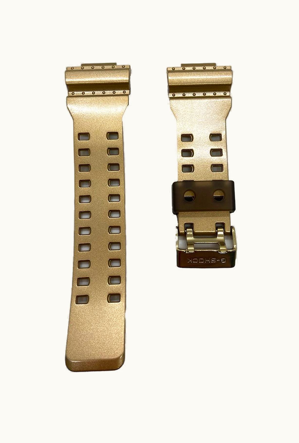 Casio GA-110GD-9B Black x Rose Gold