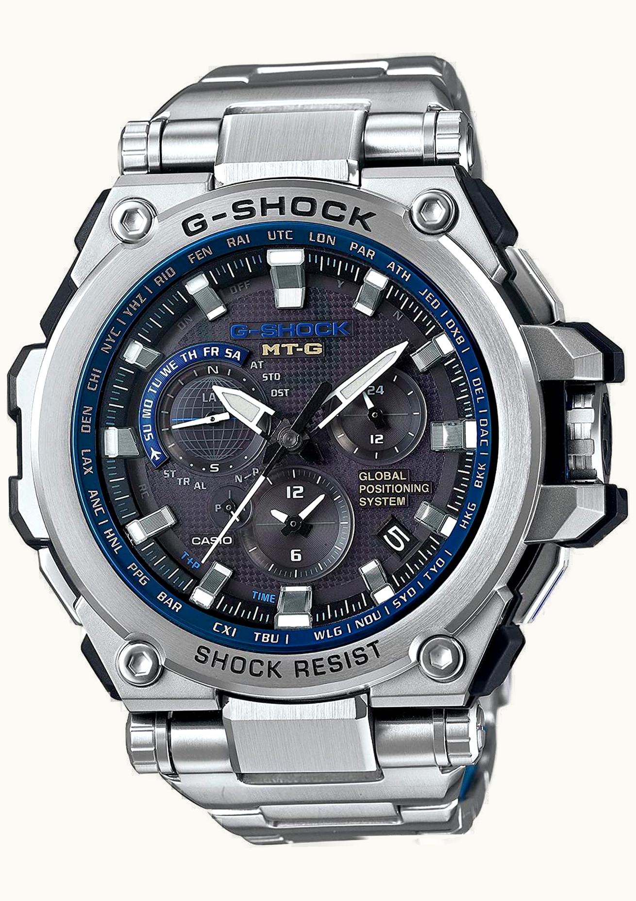 Casio G-Shock MT-G G1000 Steel / Black / Blue
