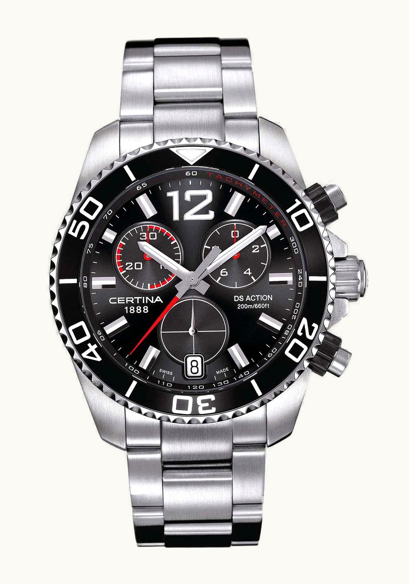 Certina DS Action Chronograph Black
