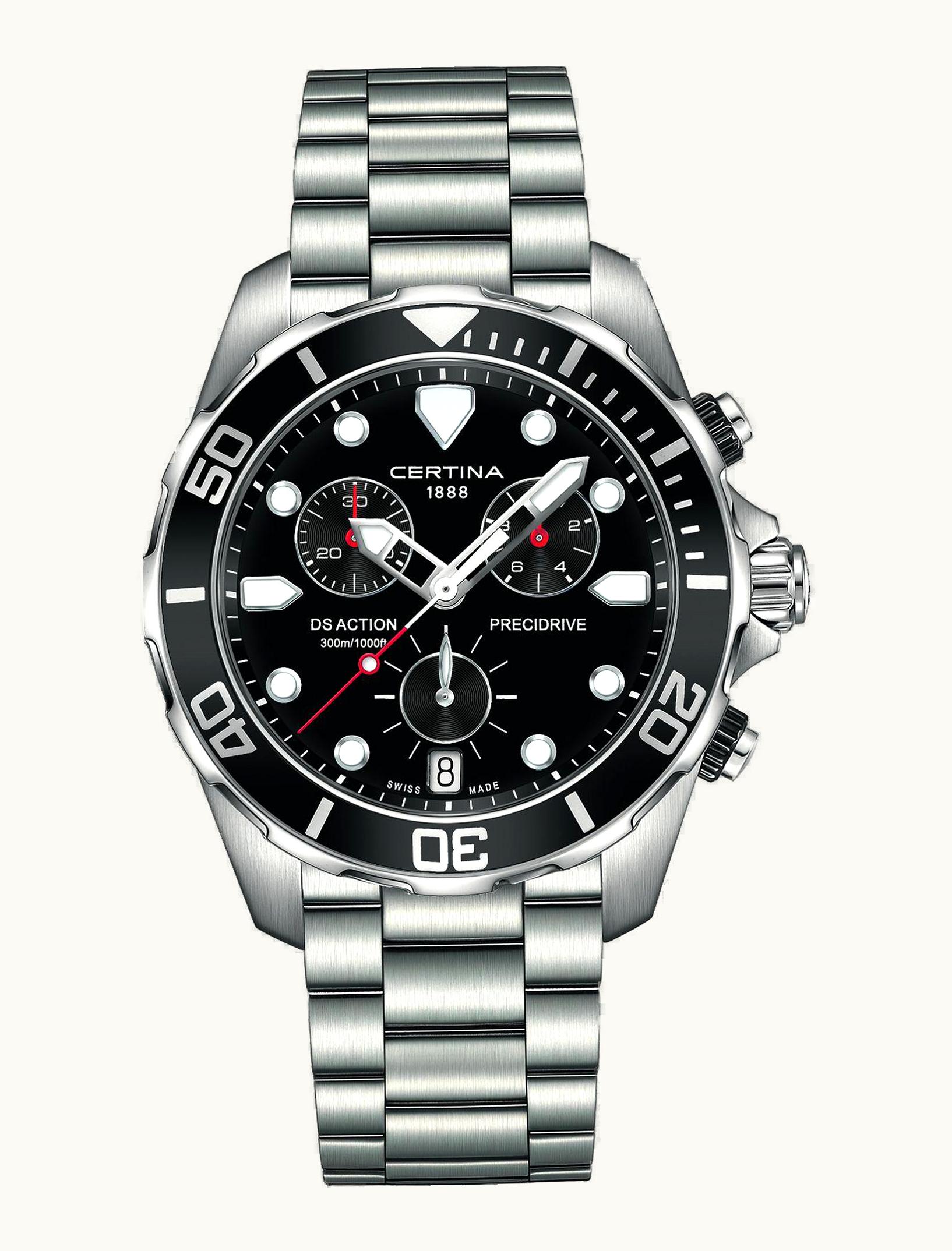 Certina DS Action Chronograph Precidrive Black