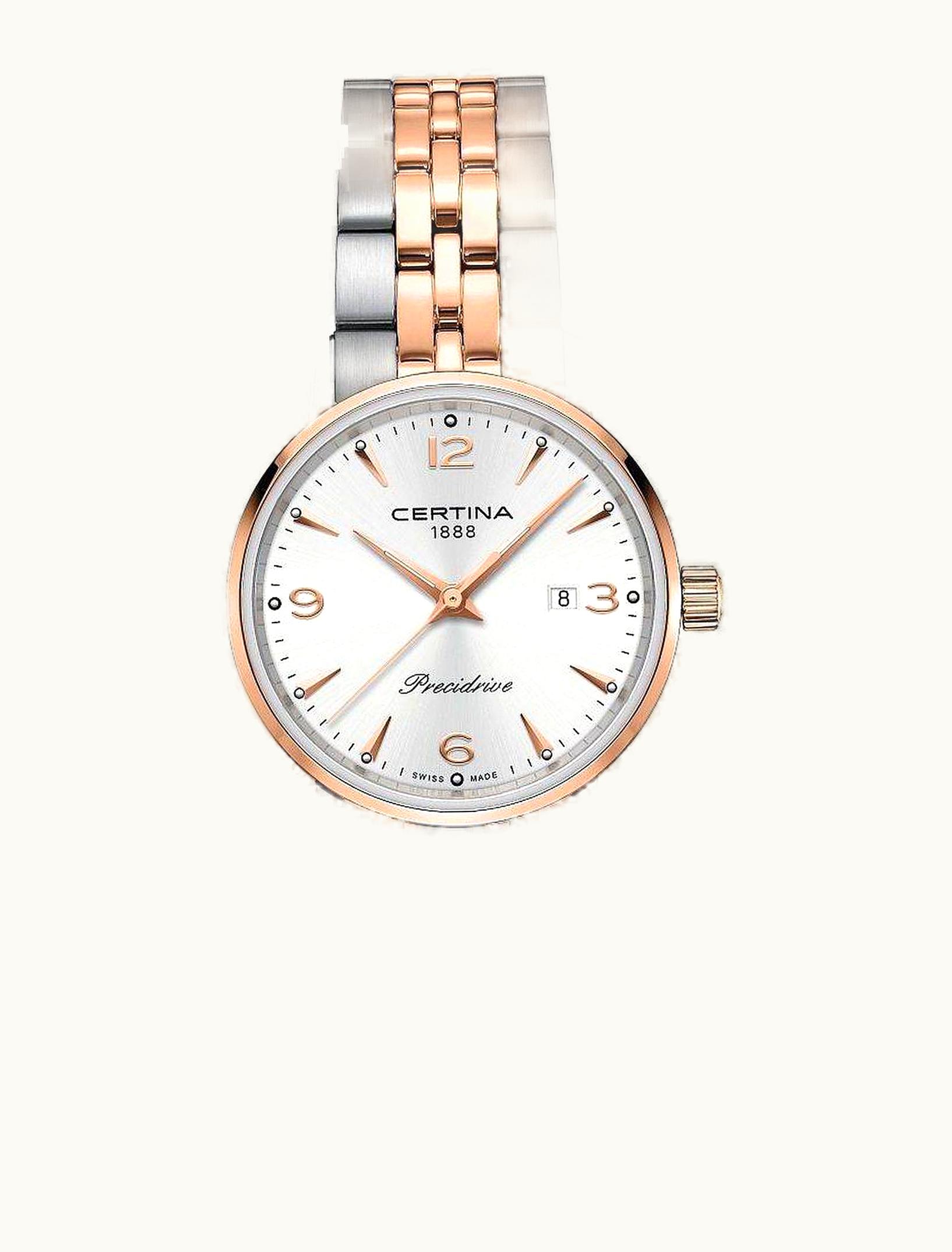 Certina DS Caimano Lady Two Tone / Silver / Bracelet