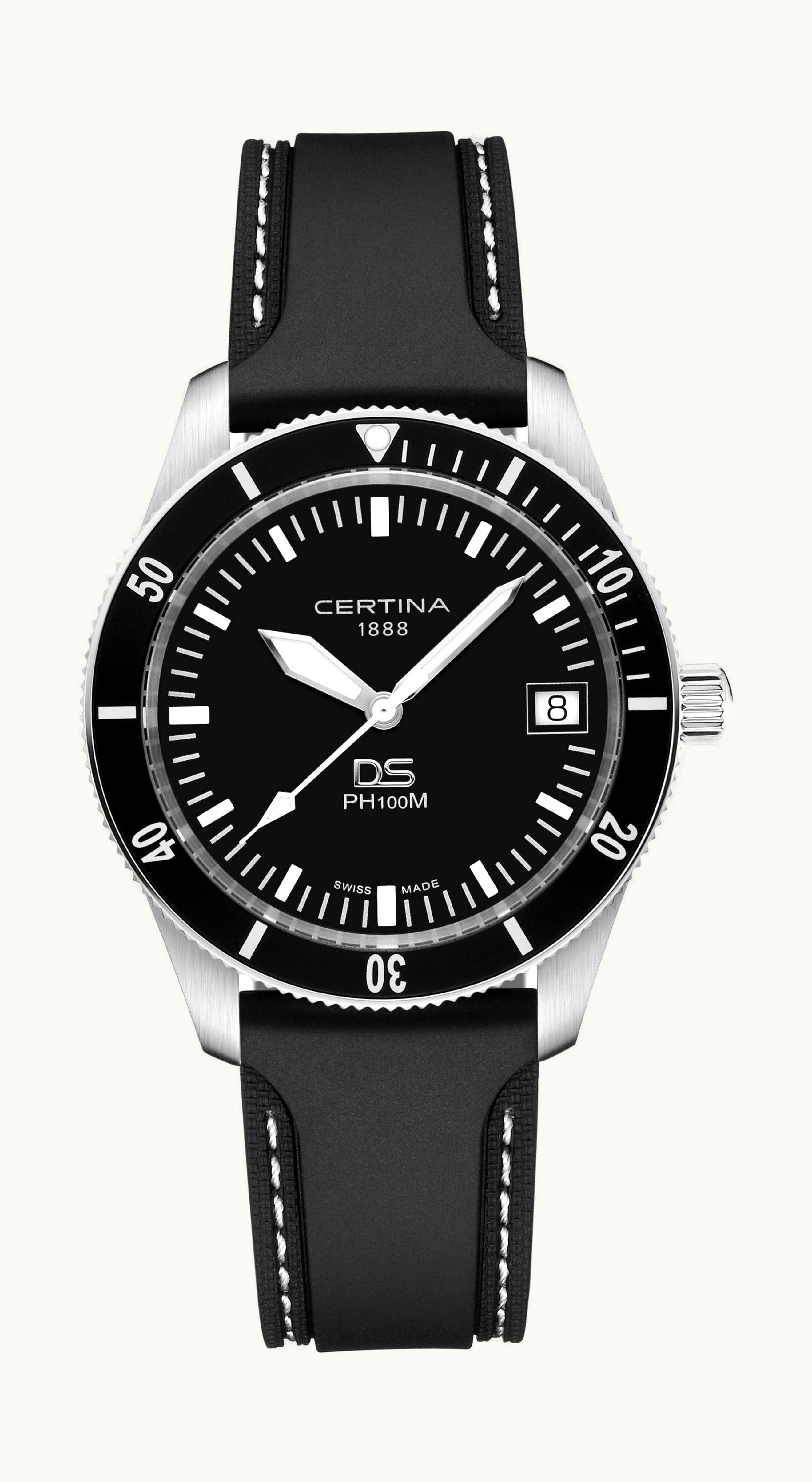 Certina DS First Lady Ceramic Black