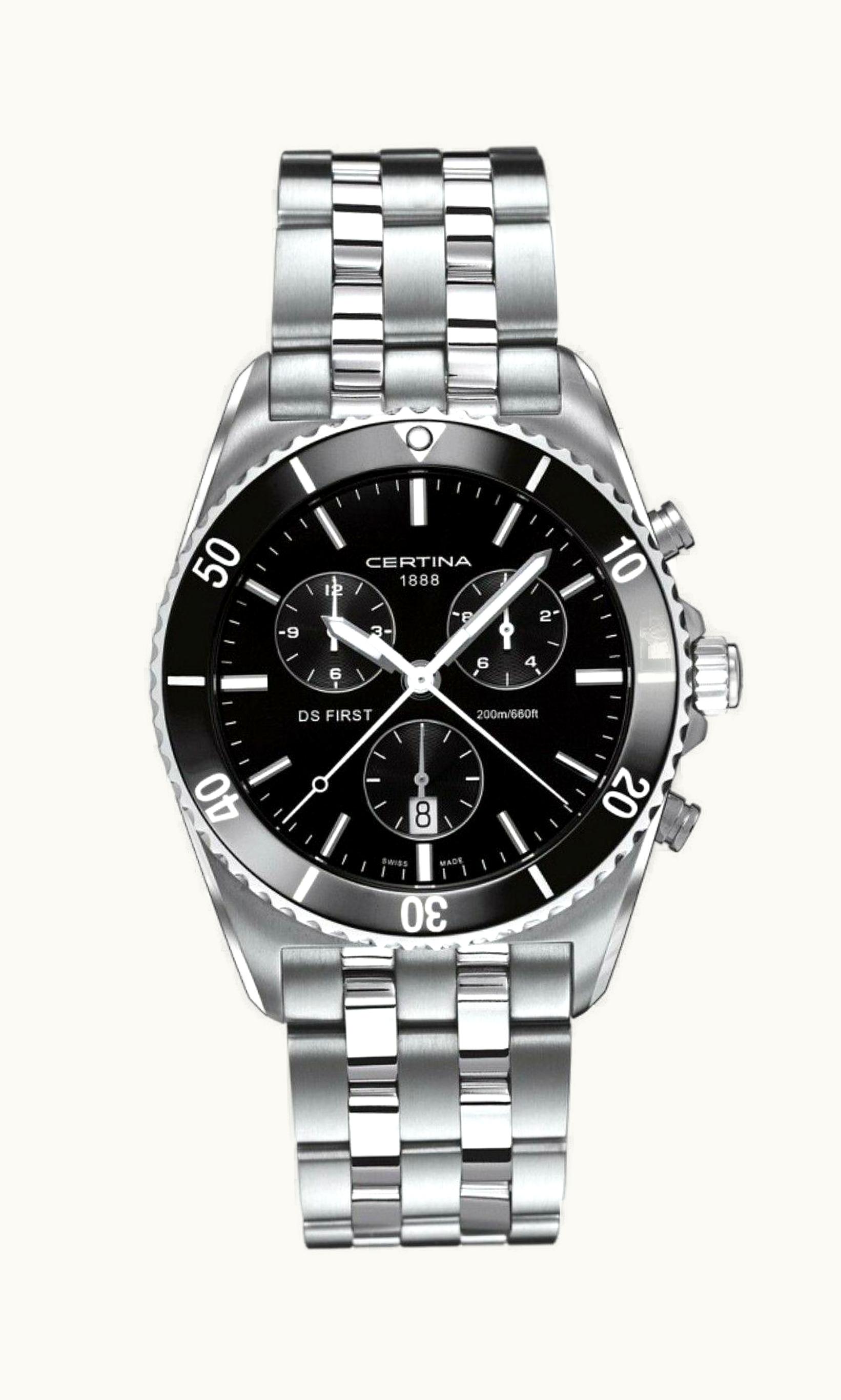 Certina DS First Ceramic Chronograph Bracelet