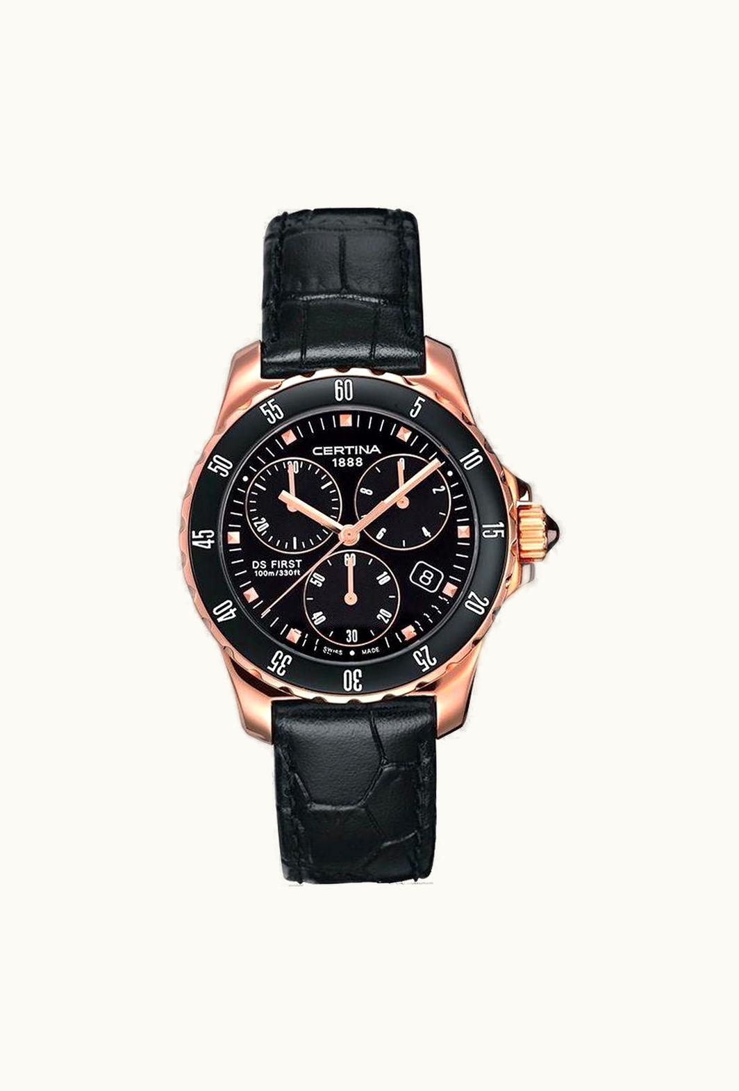 Certina DS First Lady Ceramic Chrono Rose