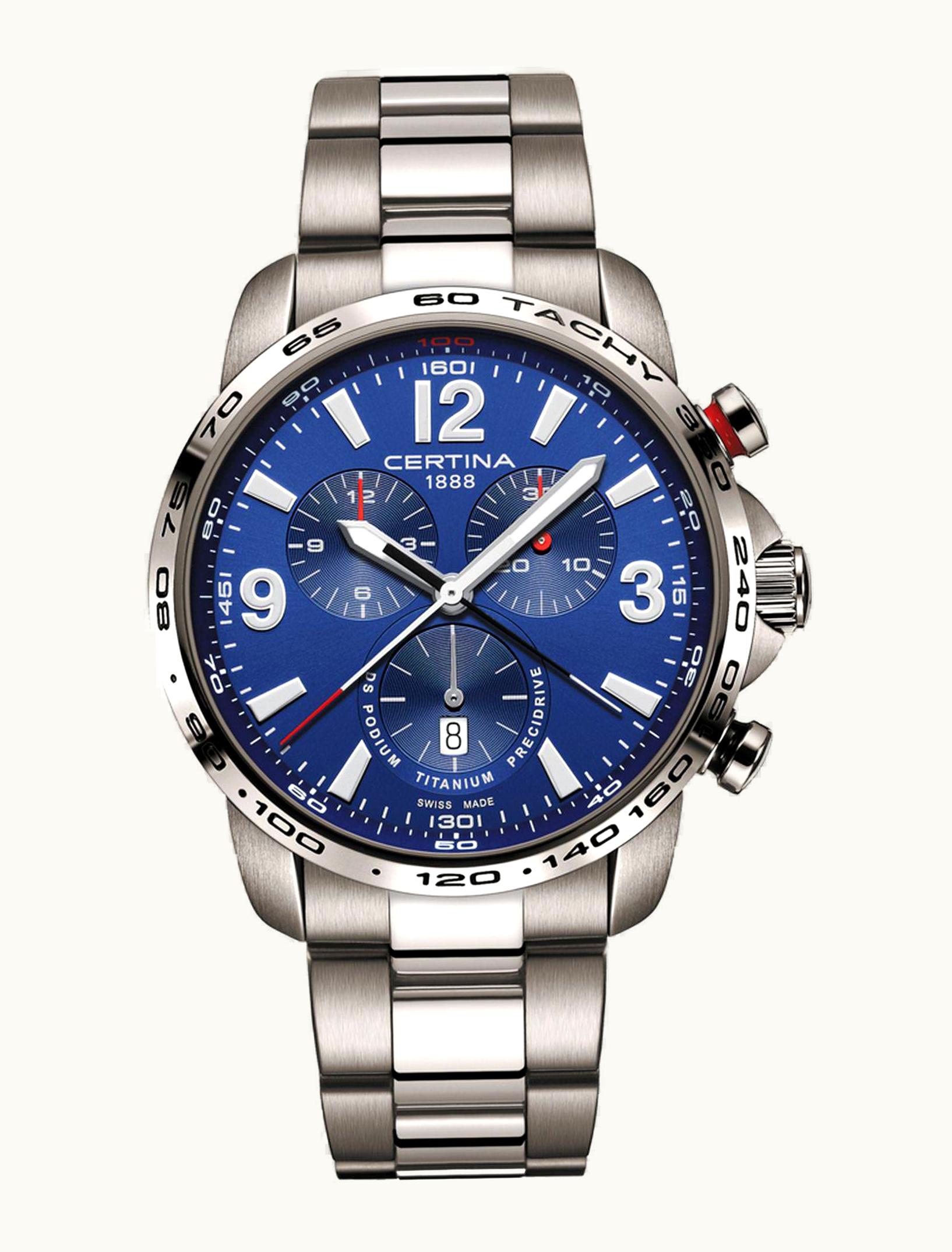 Certina DS Podium Big Size Chrono Titanium
