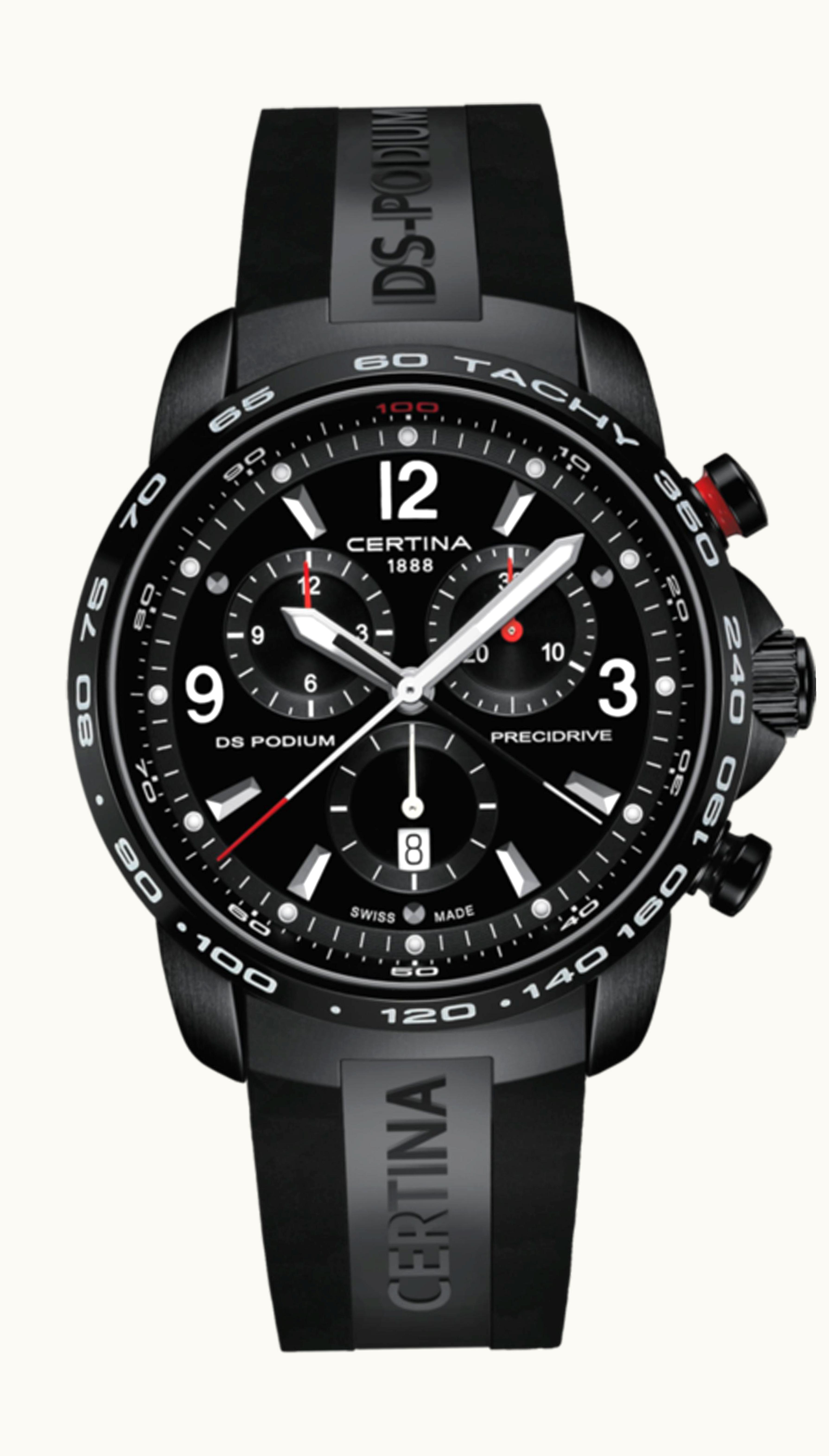 Certina DS Podium Chrono Black