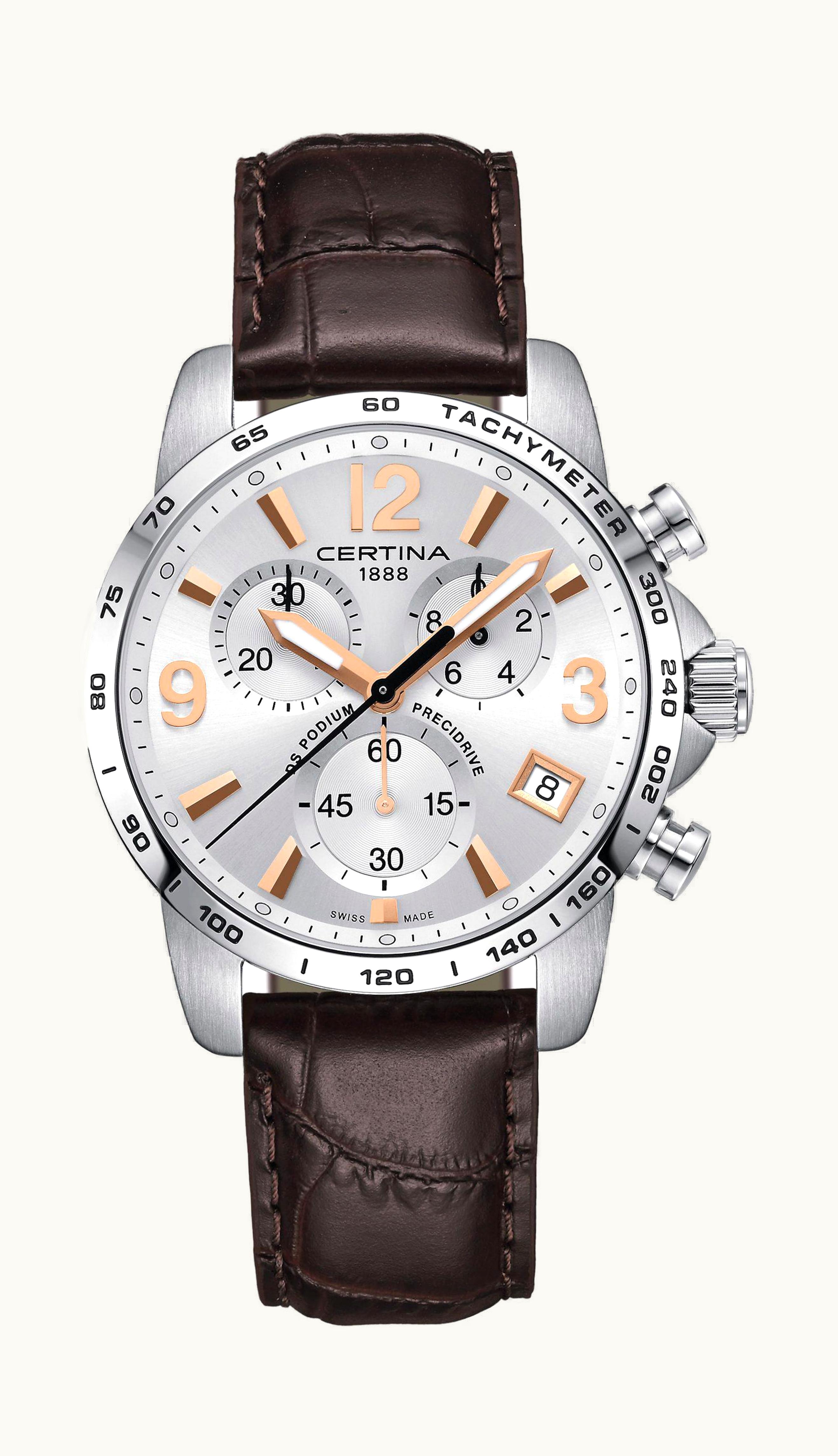 Certina DS Podium Chrono Silver