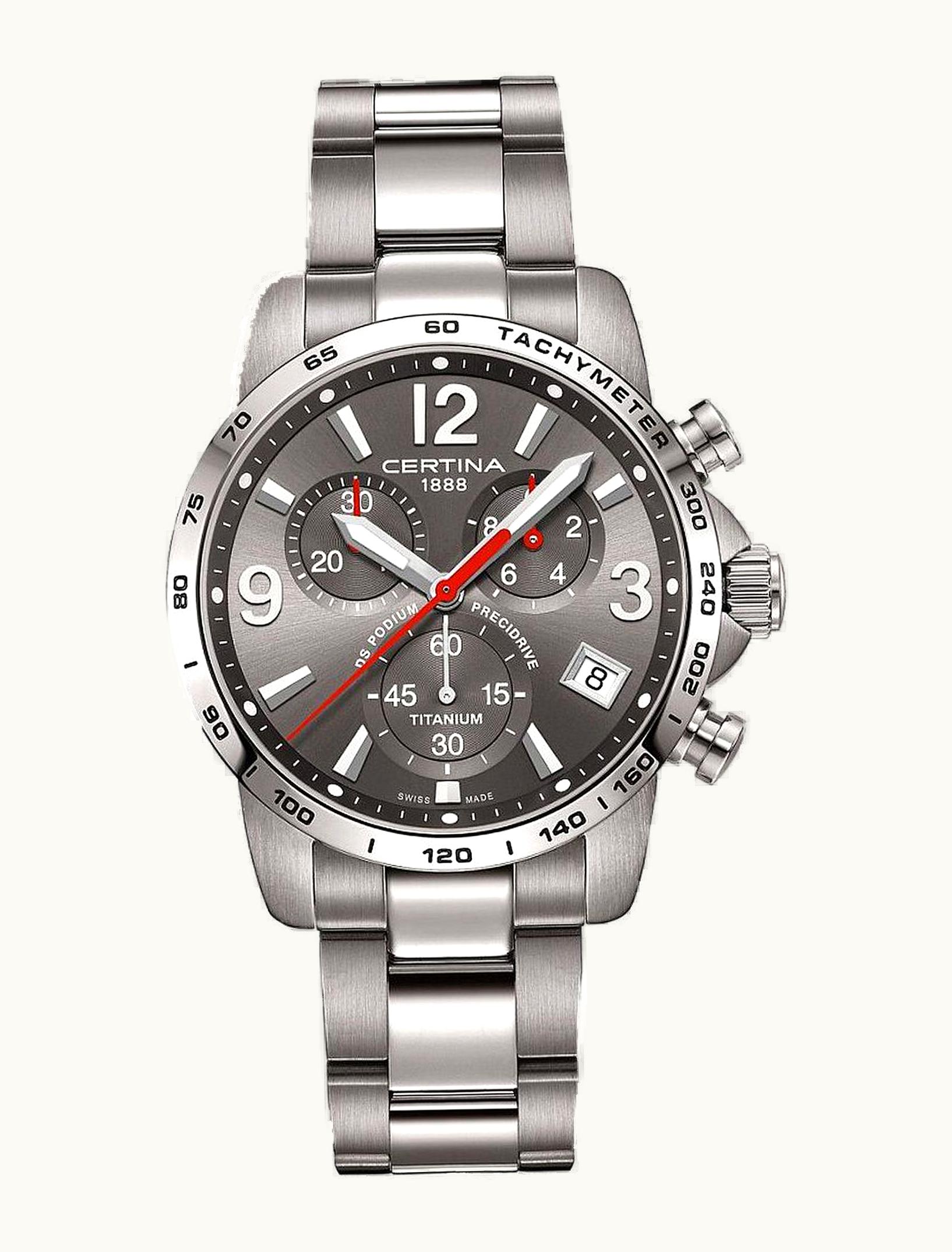 Certina DS Podium 3 Hands Titanium