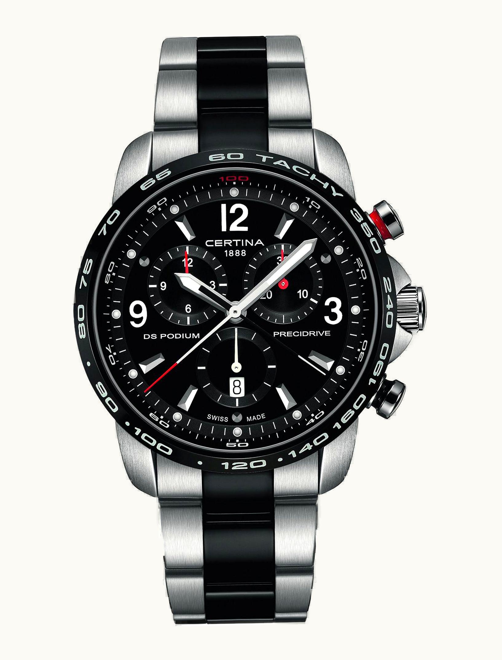 Certina DS Podium Chrono Black