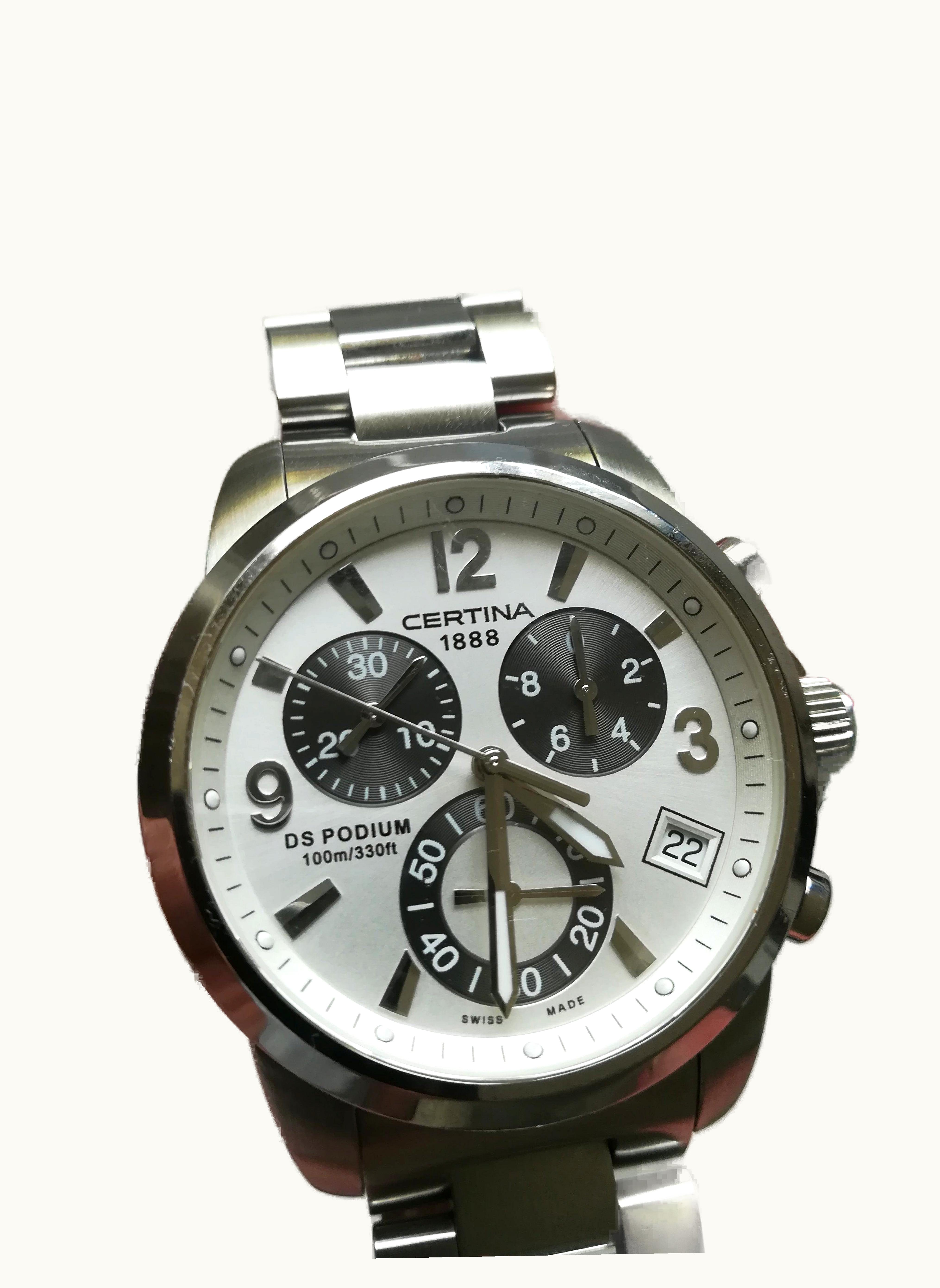 Certina DS Podium Chronograph Inverted Panda