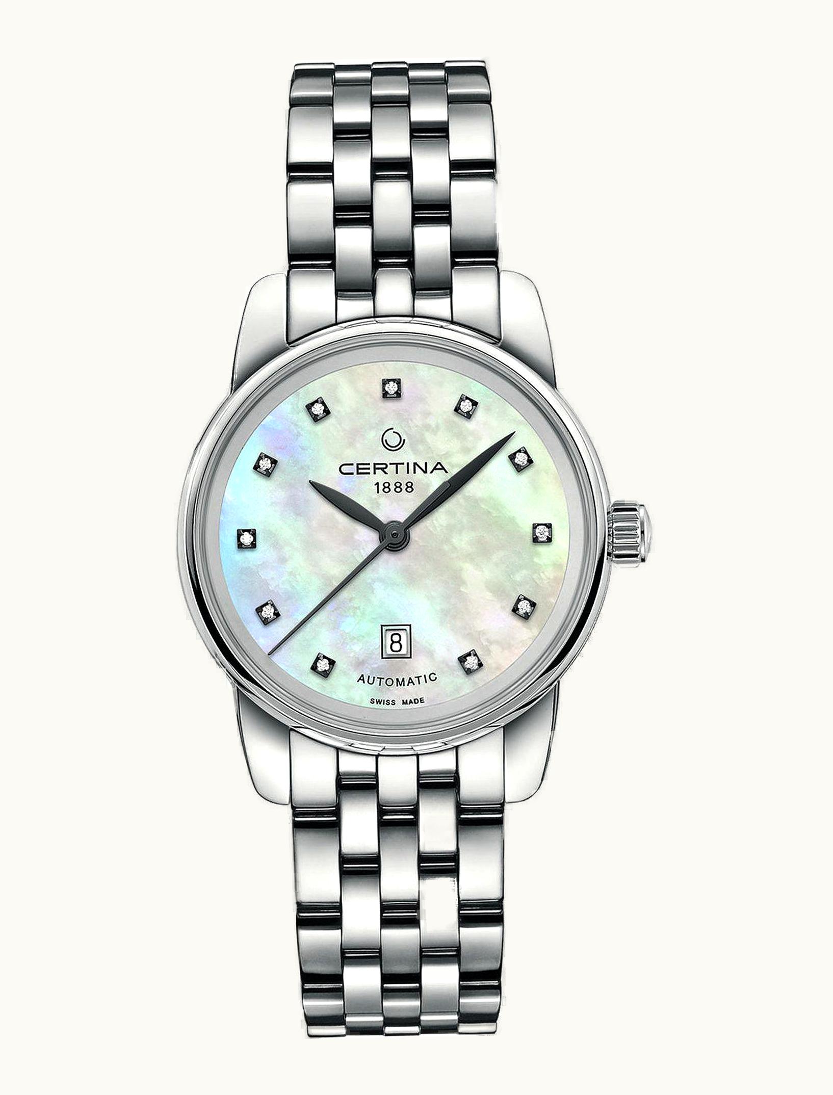 Certina DS Podium Automatic 29 Stainless Steel / MOP / Bracelet