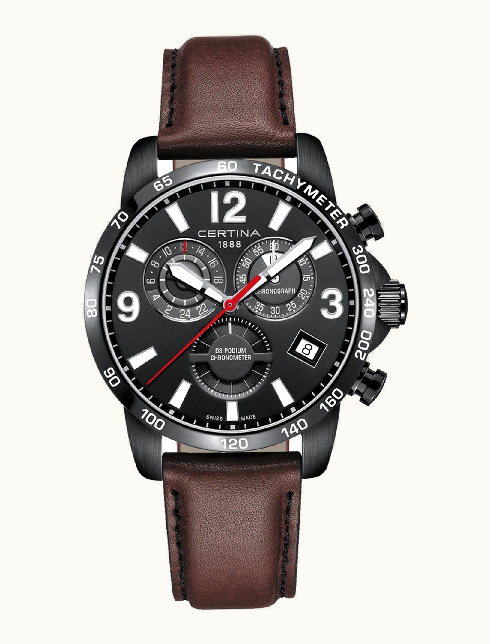 Certina DS Podium Chronograph GMT PVD