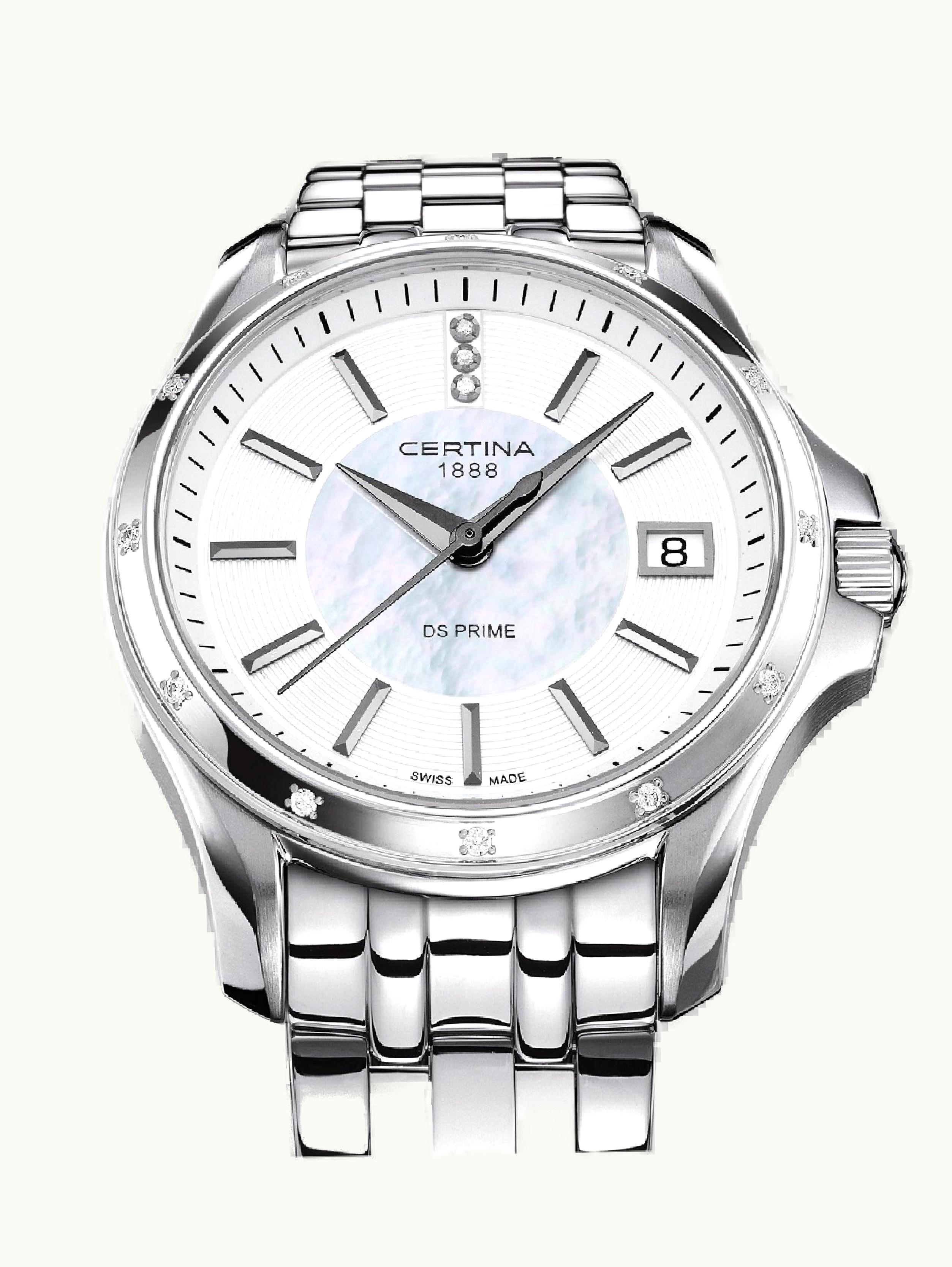 Certina DS Prime Lady White Diamond