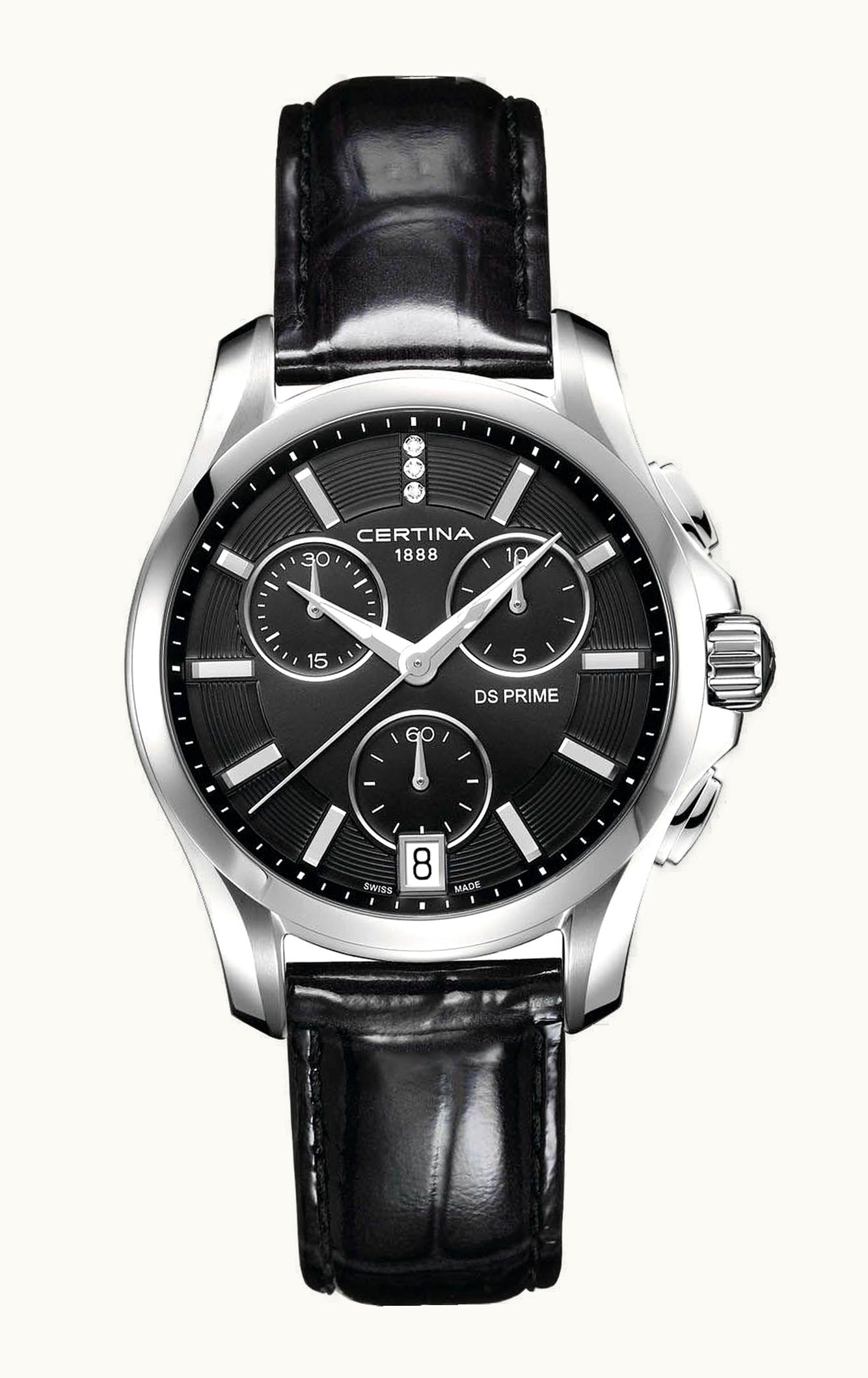 Certina DS Prime Chronograph Black