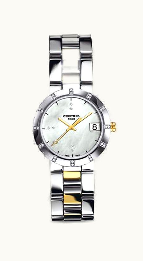 Certina DS Stella Titanium / MOP / Bracelet