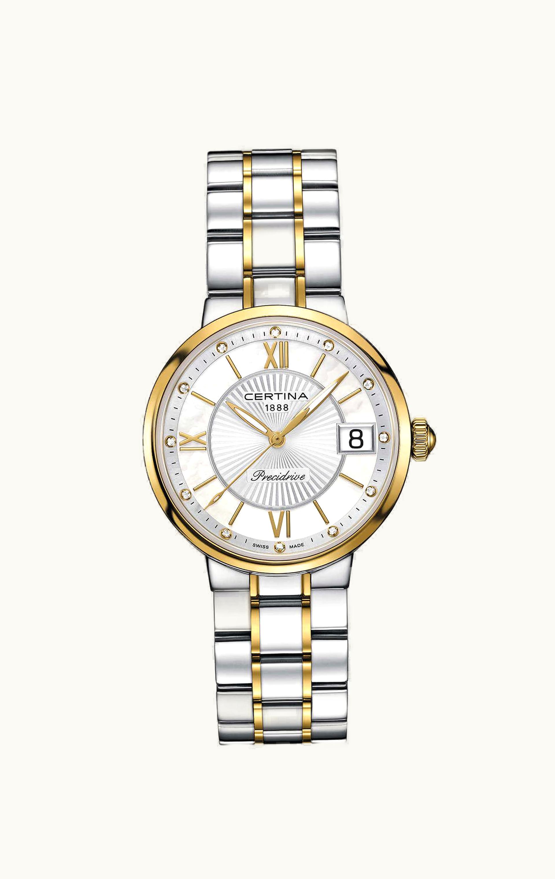 Certina DS  Stella Lady White