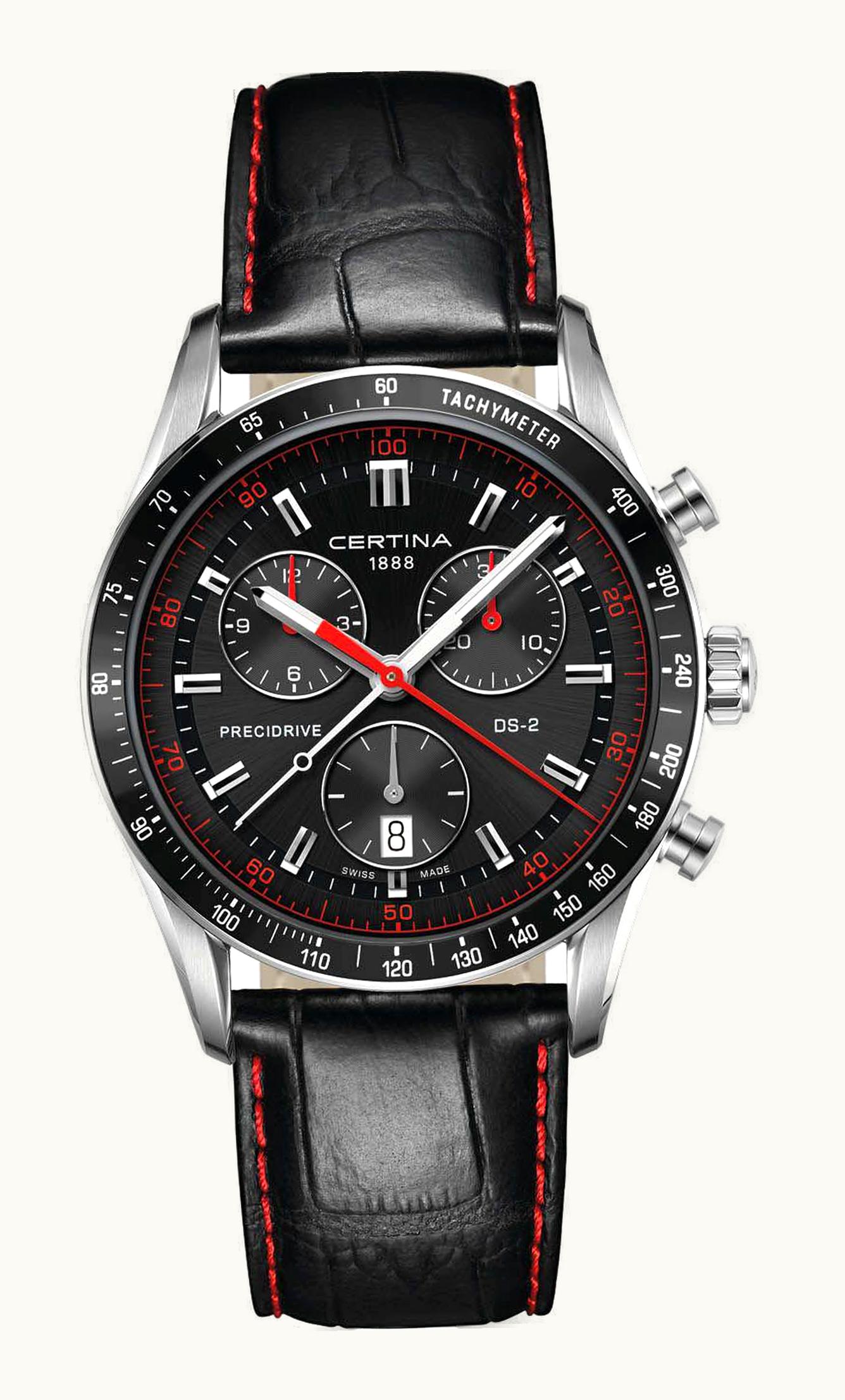 Certina DS 2 Chrono 1/100 Sec PreciDrive Leather