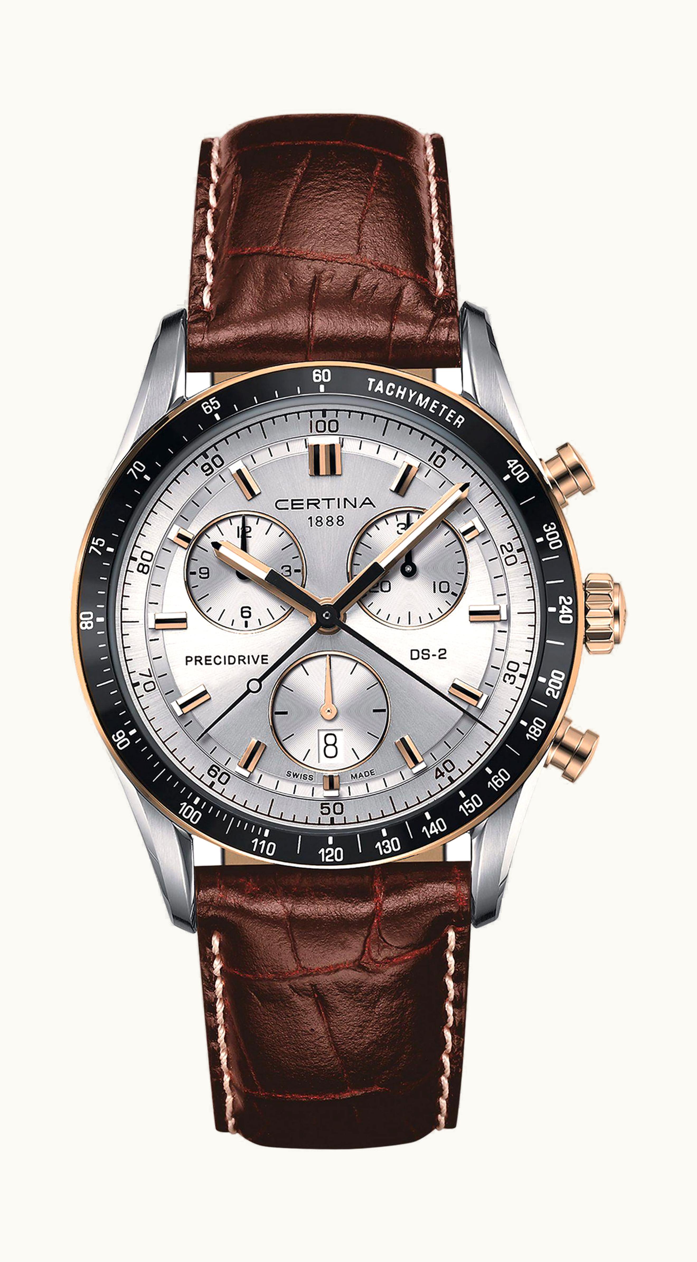 Certina DS-2 Chronograph Two Tone / Silver