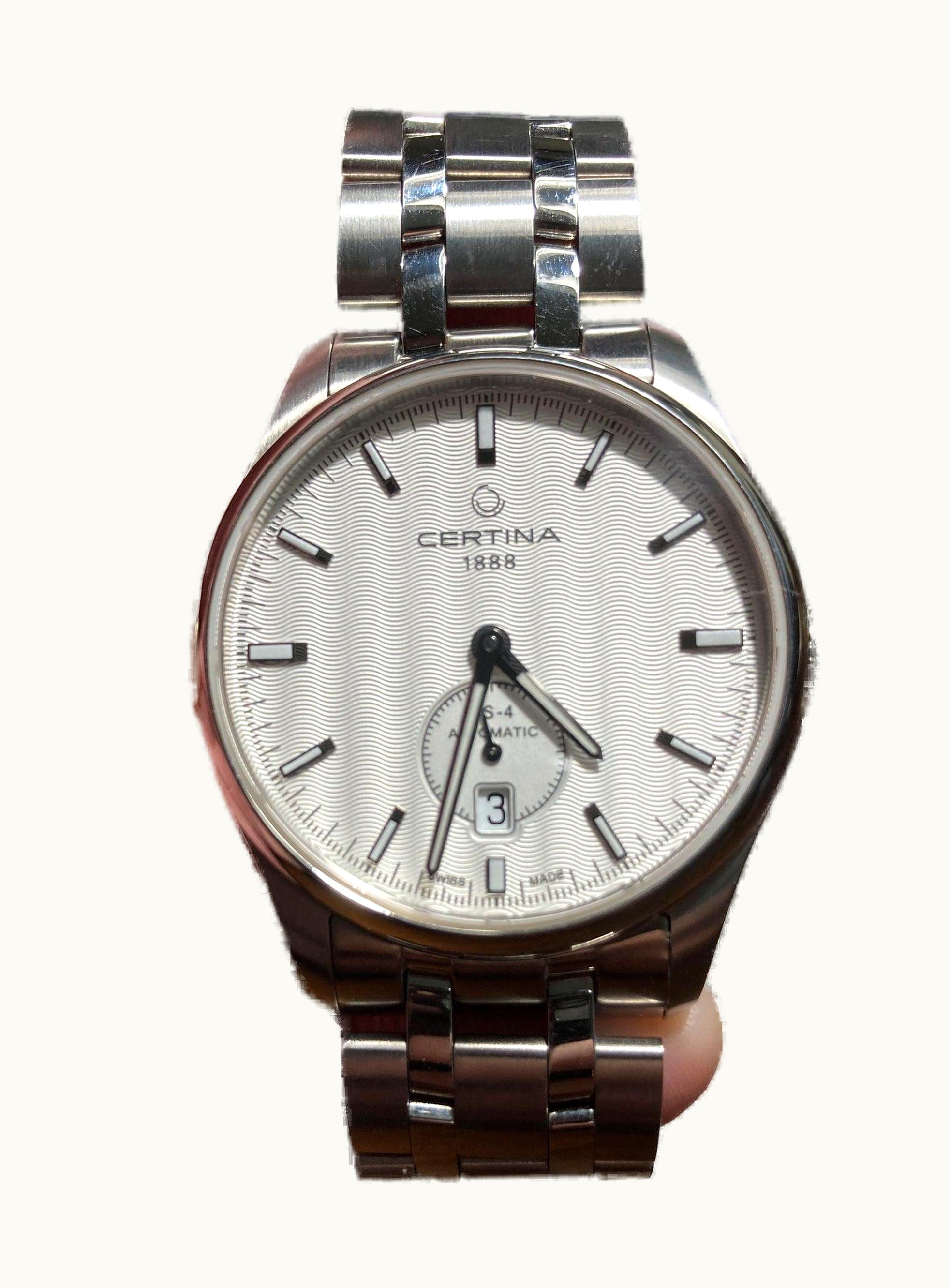 Certina DS-4 Small Second Silver