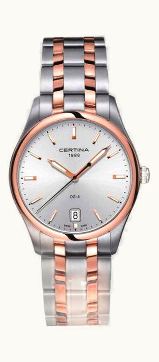 Certina DS 4 Two Tone / Silver / Bracelet