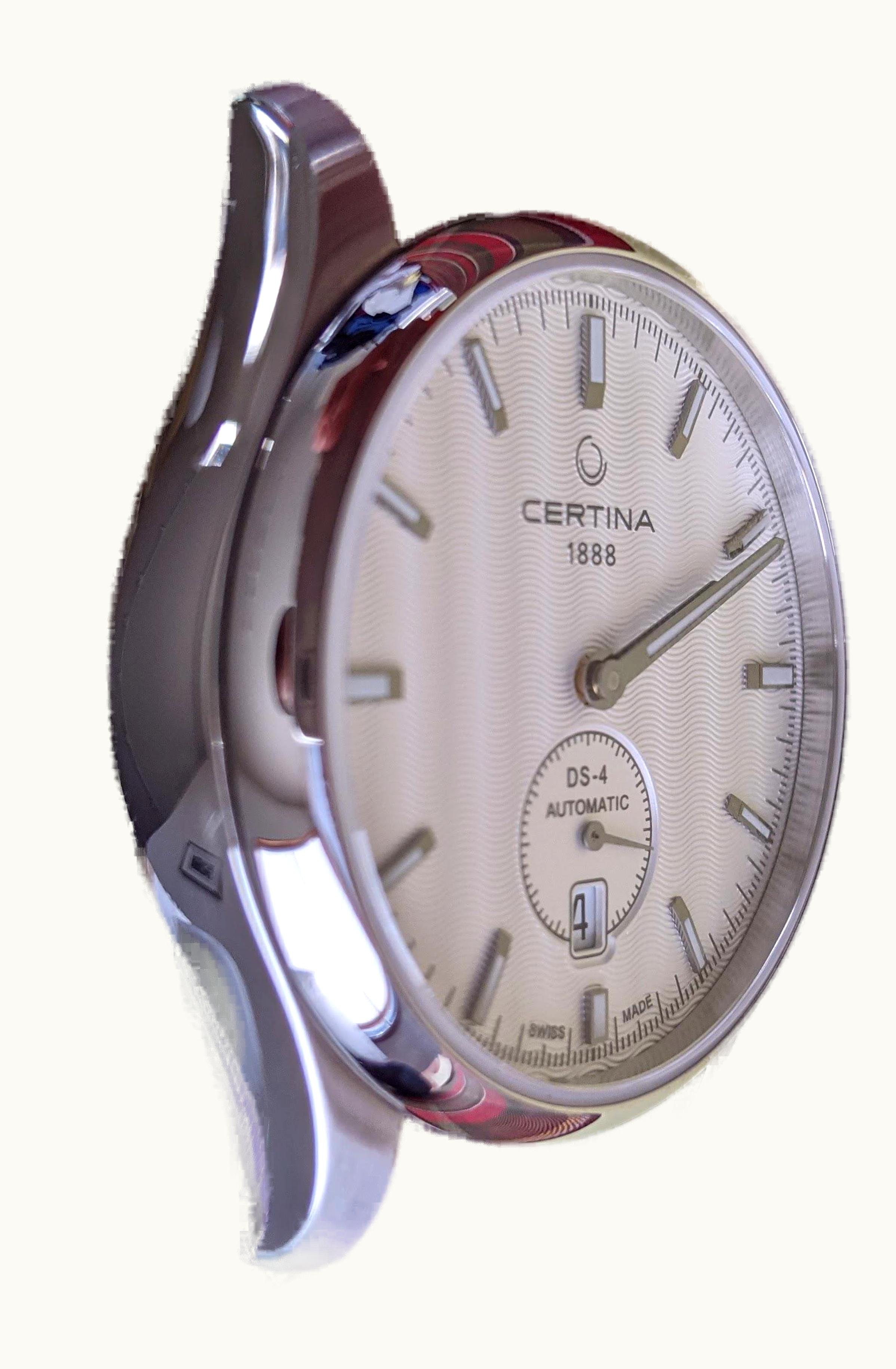 Certina DS-4 Small Second Silver Bracelet