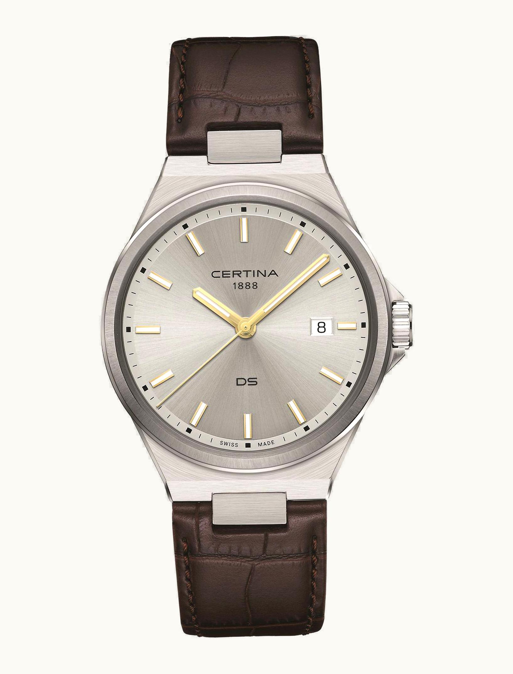 Certina DS-7 Quartz Stainless Steel / Silver / Strap