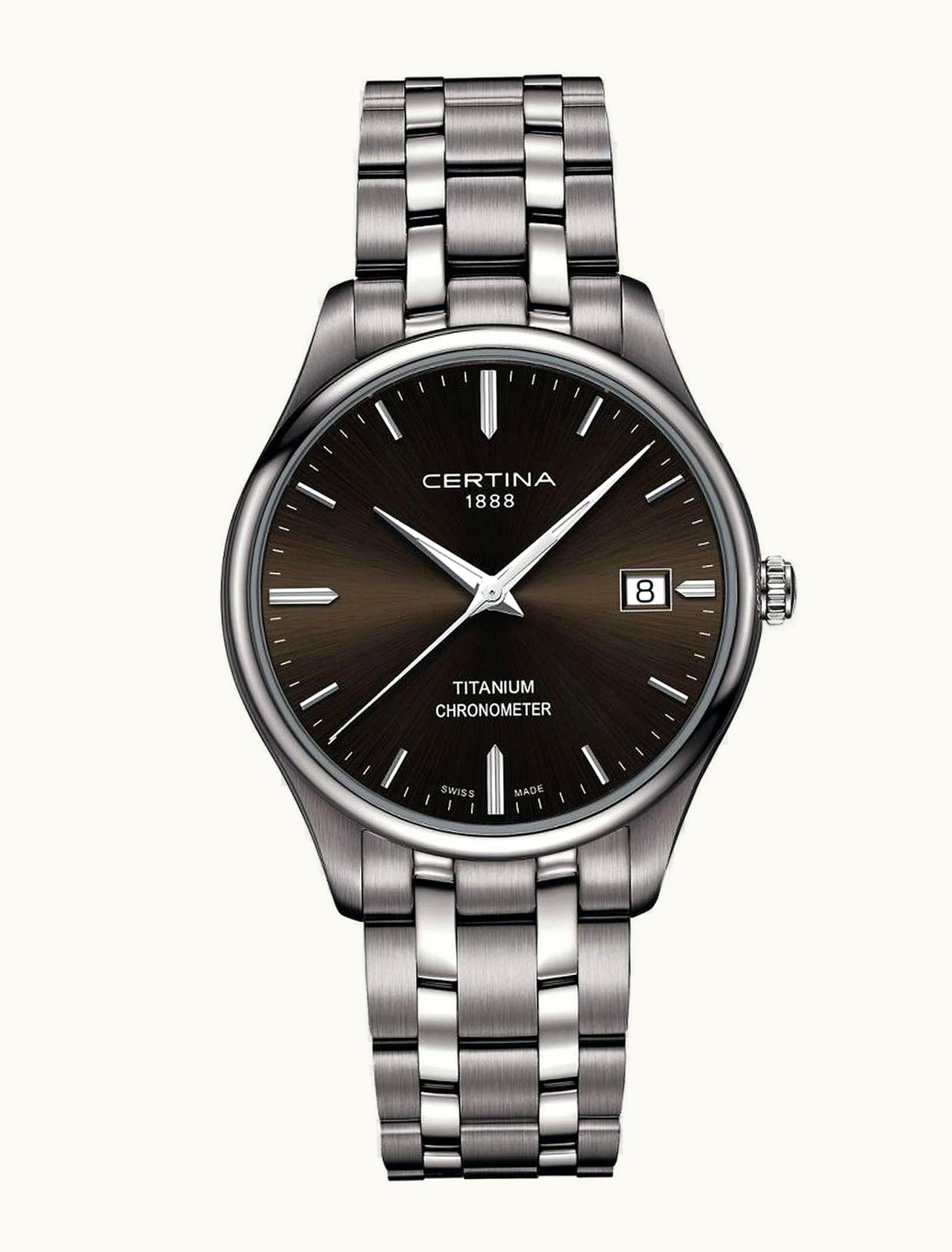 Certina DS-8 Chronometer Titanium / Grey