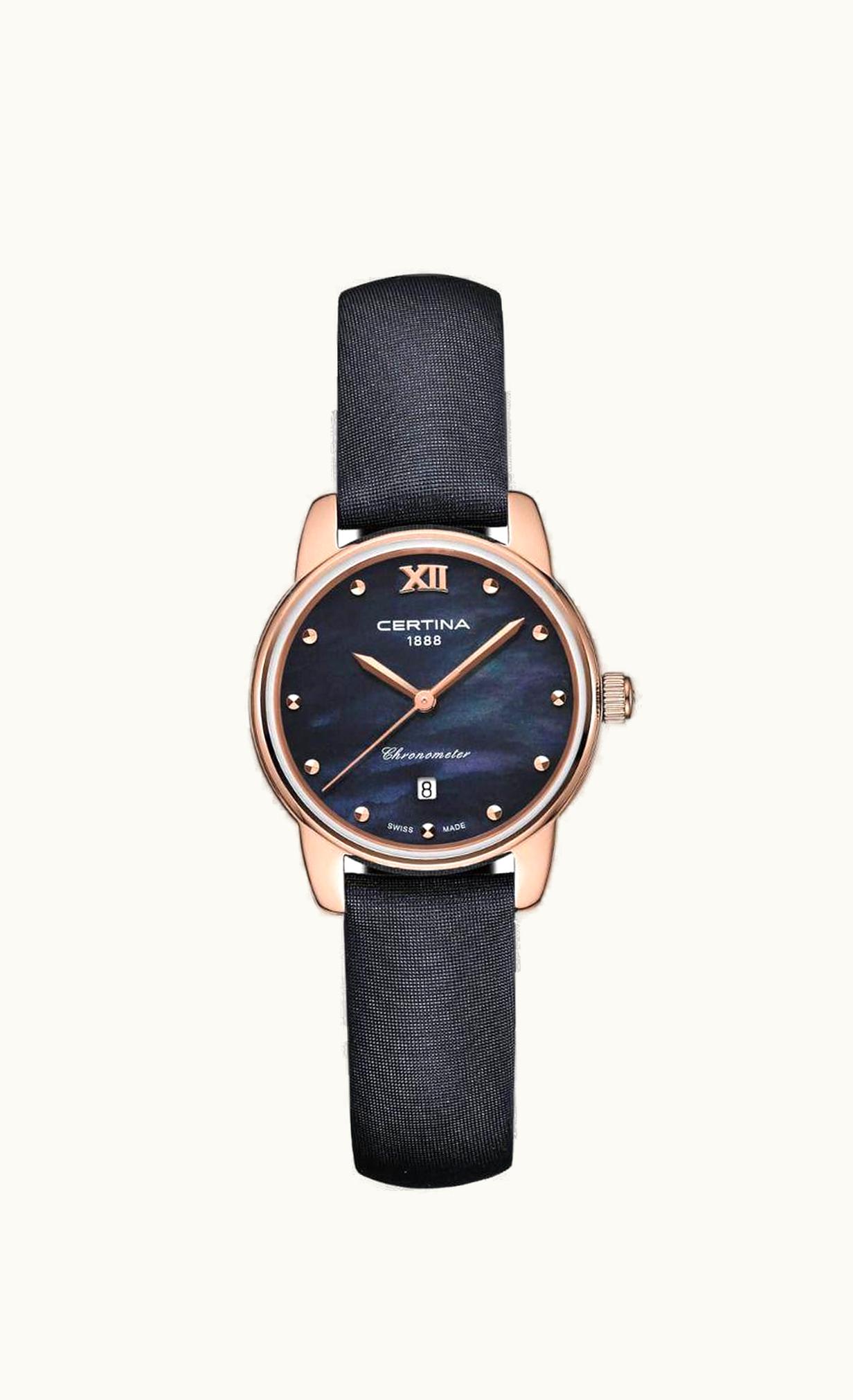 Certina DS-8 Lady Rose Gold / Black MOP