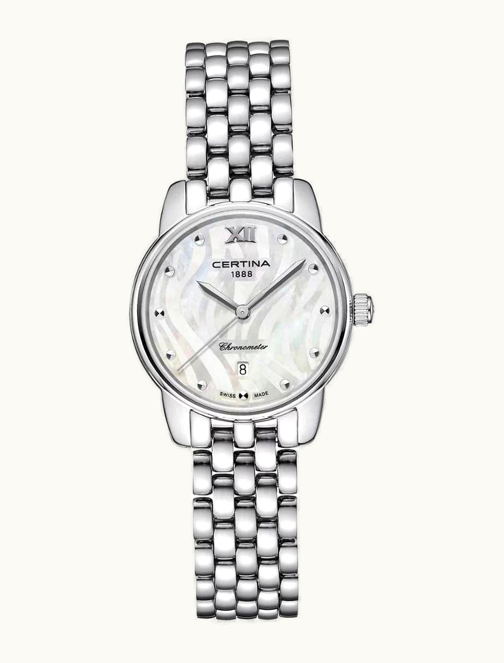 Certina DS-8 Lady Stainless Steel / MOP / Bracelet