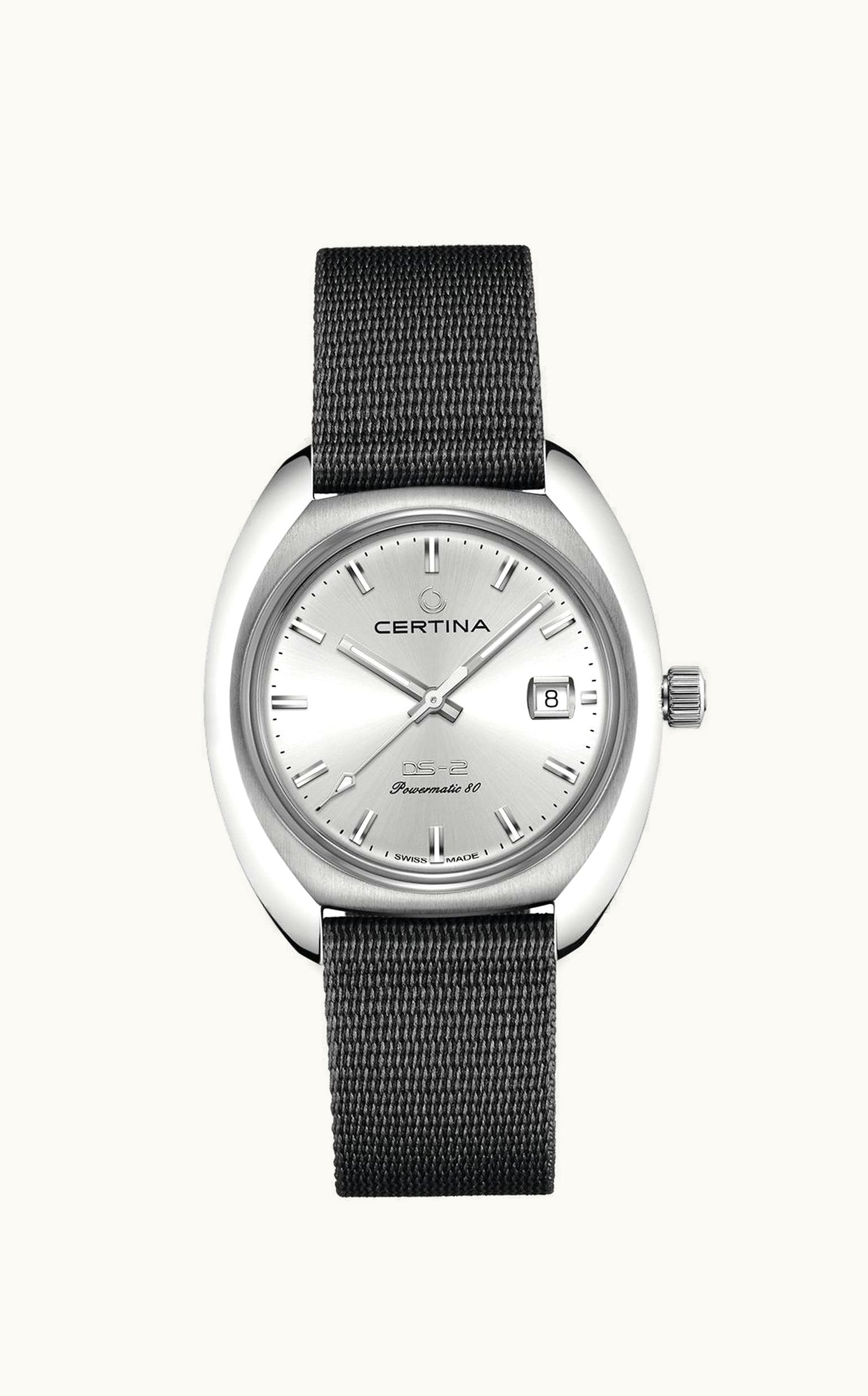 Certina DS-2 Powermatic 80 Stainless Steel / Silver