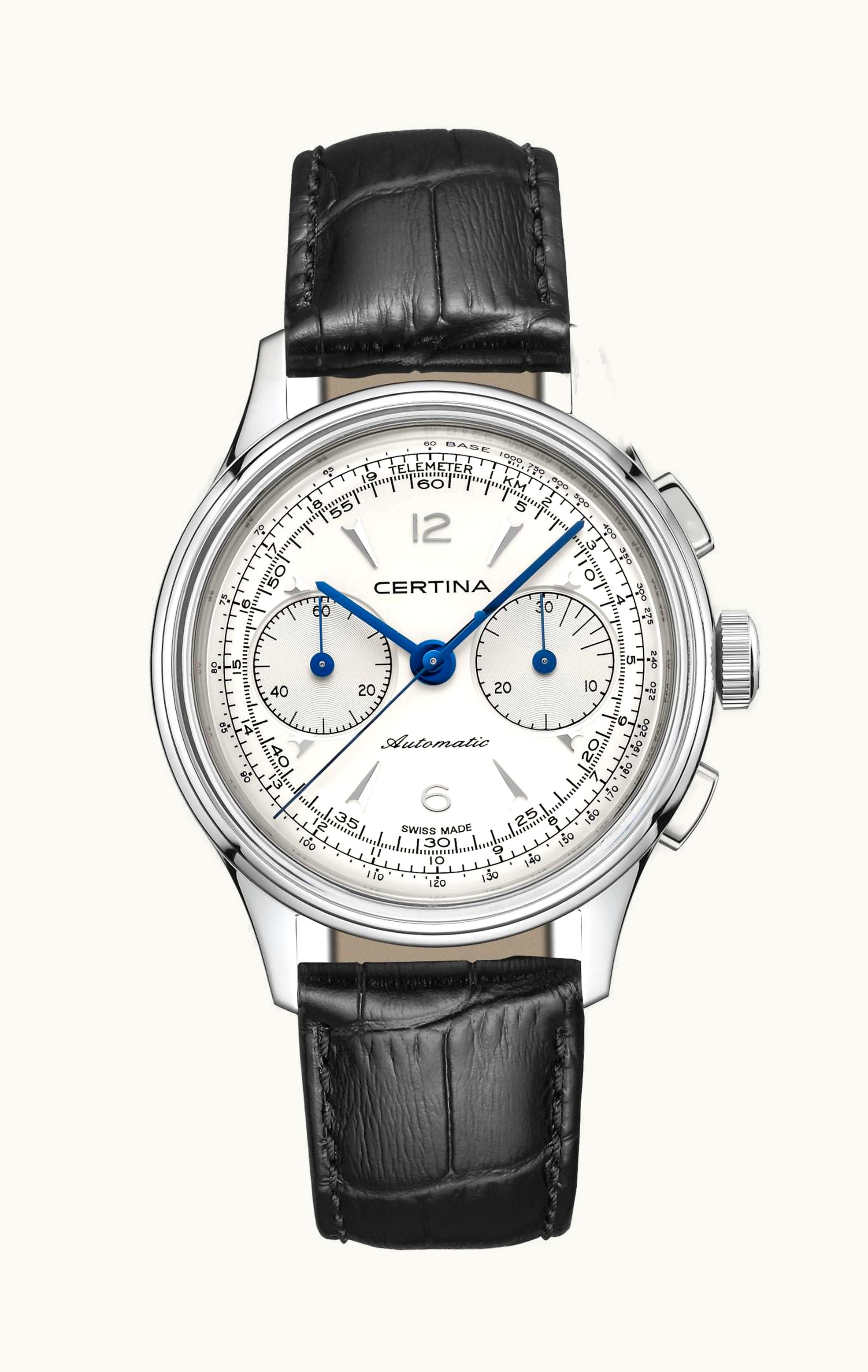 Certina DS Chronograph Automatic Stainless Steel / Silver