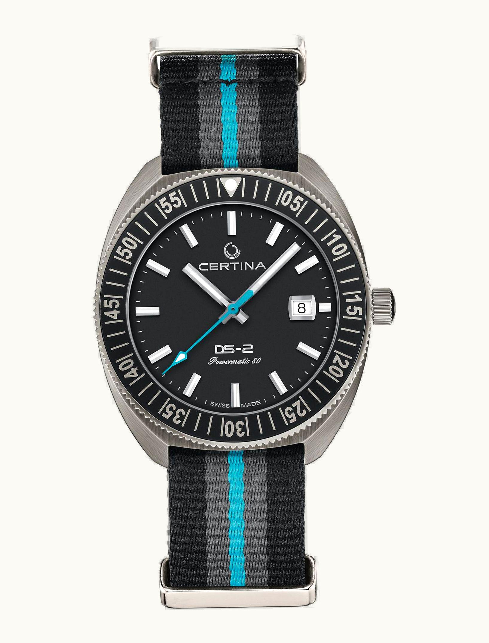 Certina DS-2 Turning Bezel Powermatic 80 Sea Turtle Conservancy