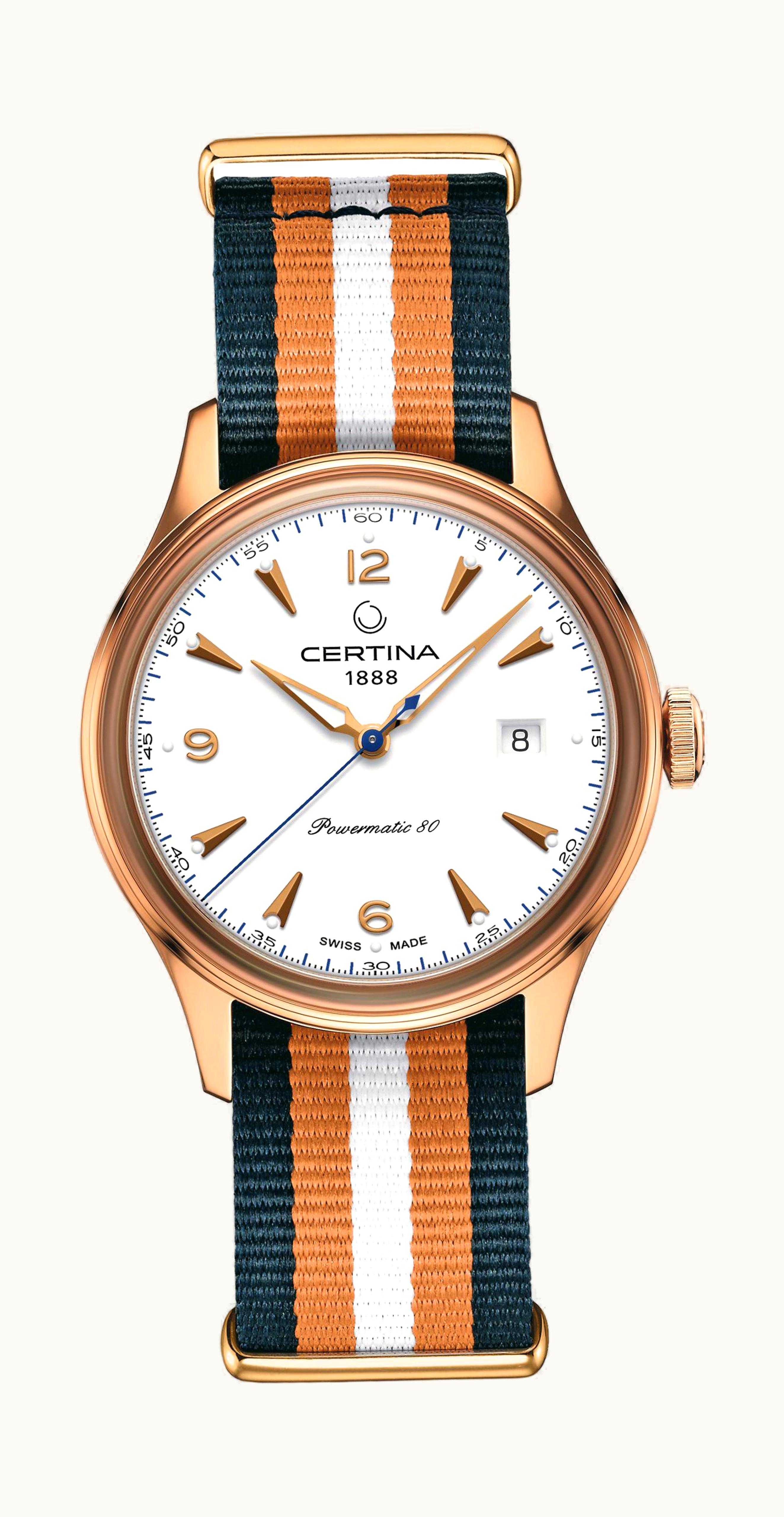 Certina DS Powermatic 80 Rose / White