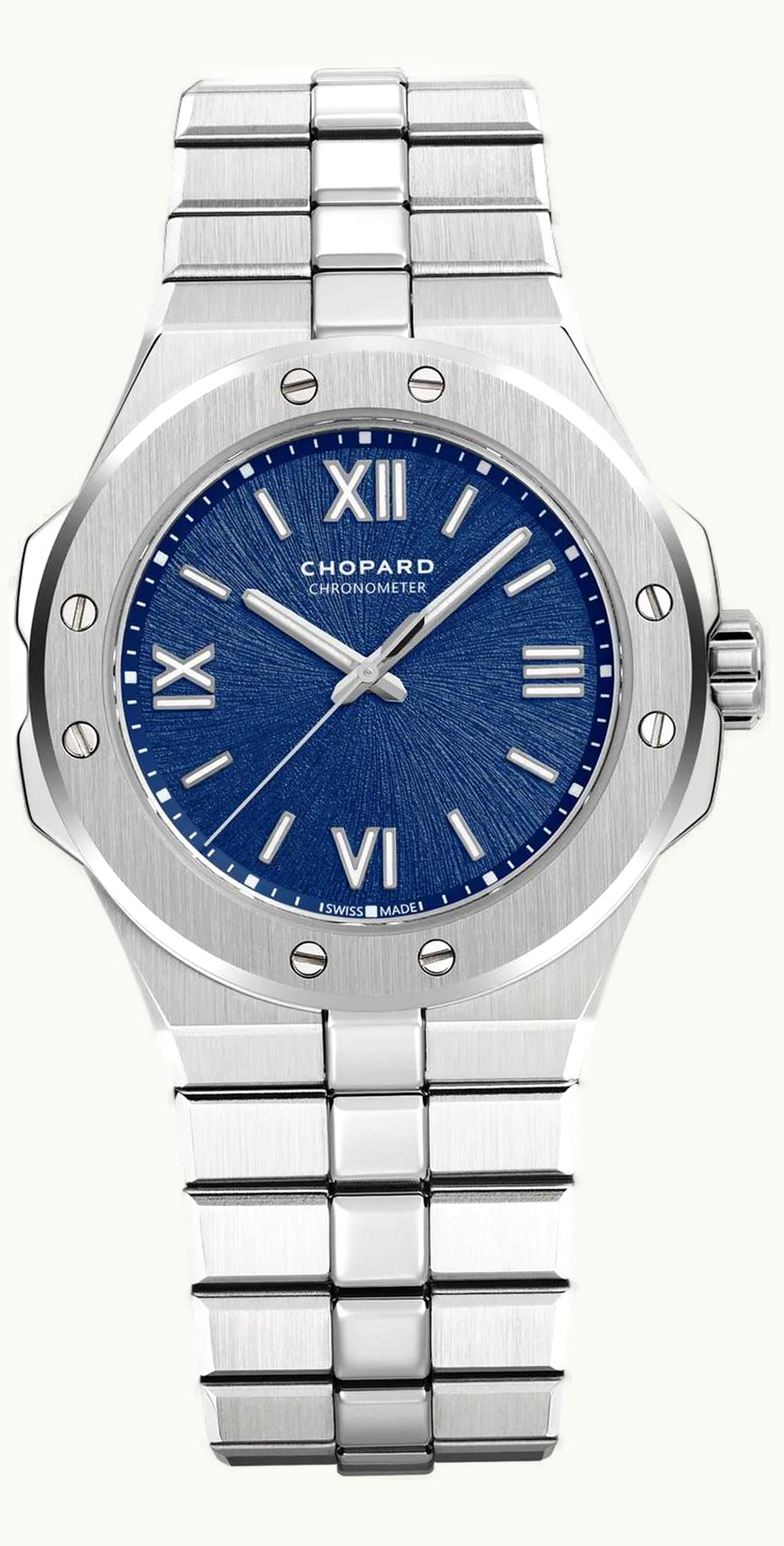 Chopard Alpine Eagle 36 Stainless Steel / Blue