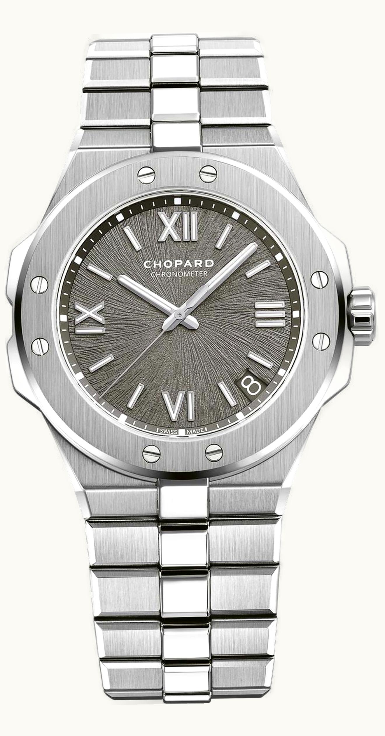 Chopard Alpine Eagle 41 Stainless Steel / Grey