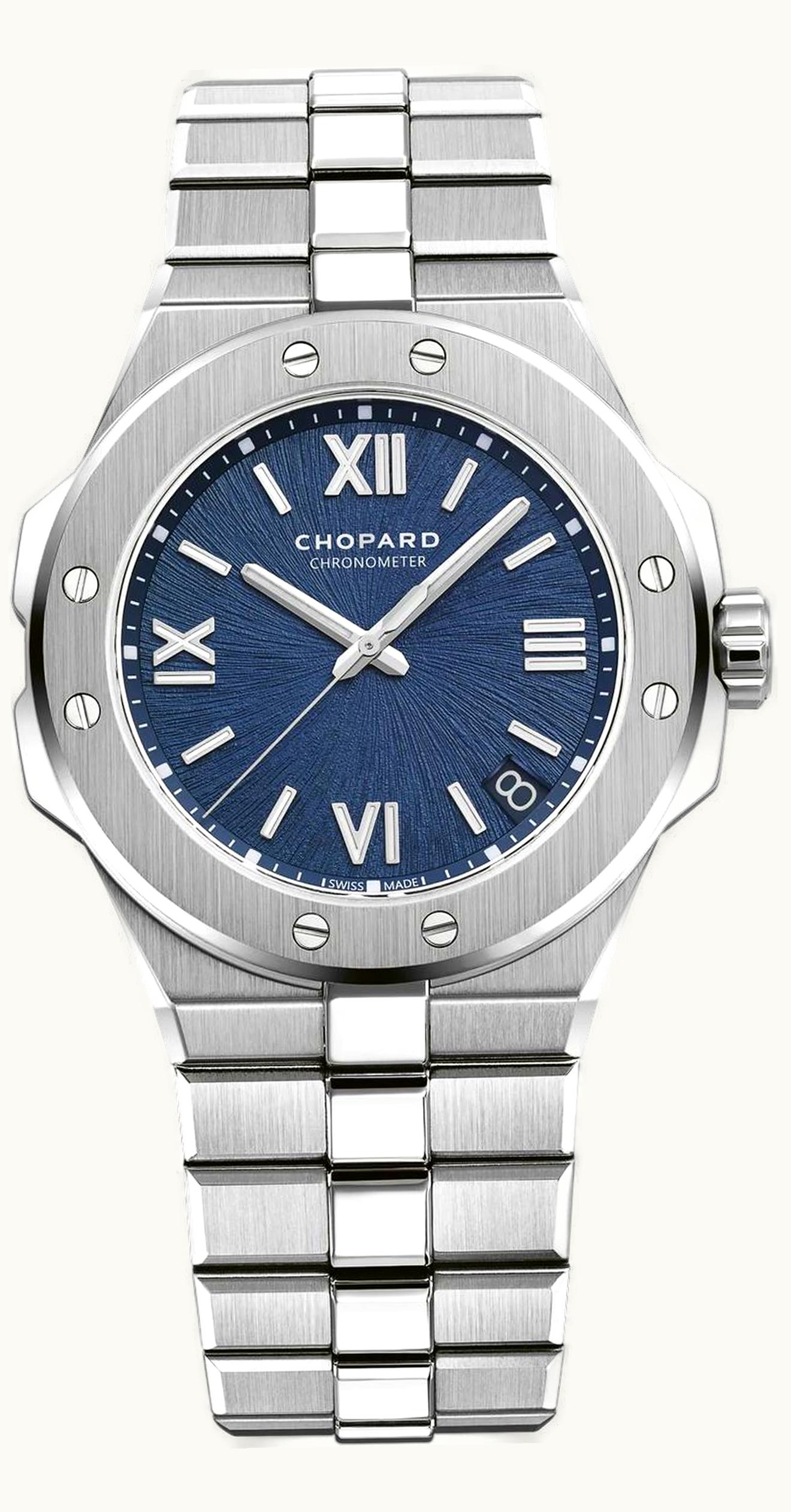 Chopard Alpine Eagle 41 Stainless Steel / Blue