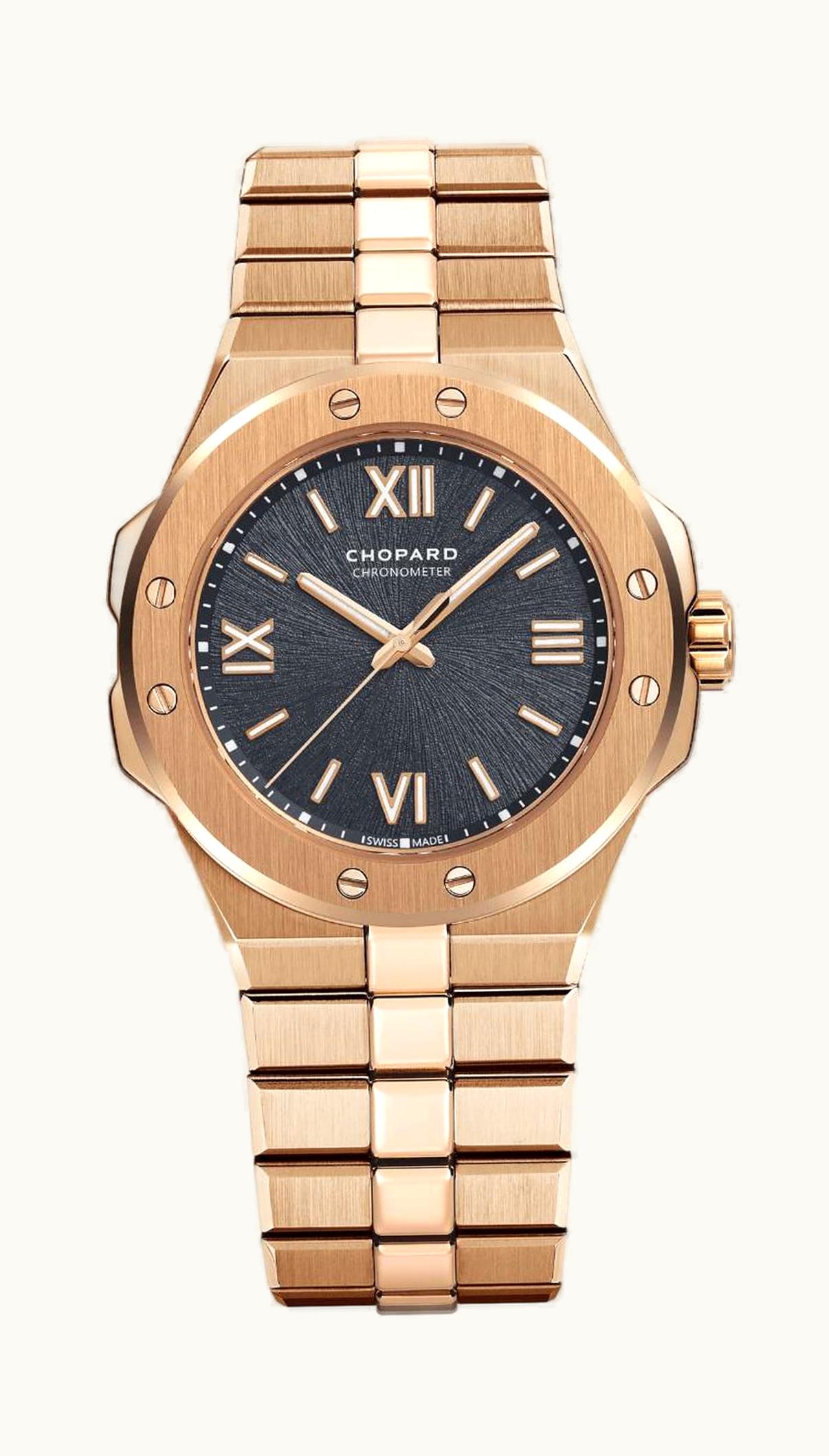 Chopard Alpine Eagle 36 Rose Gold / Grey