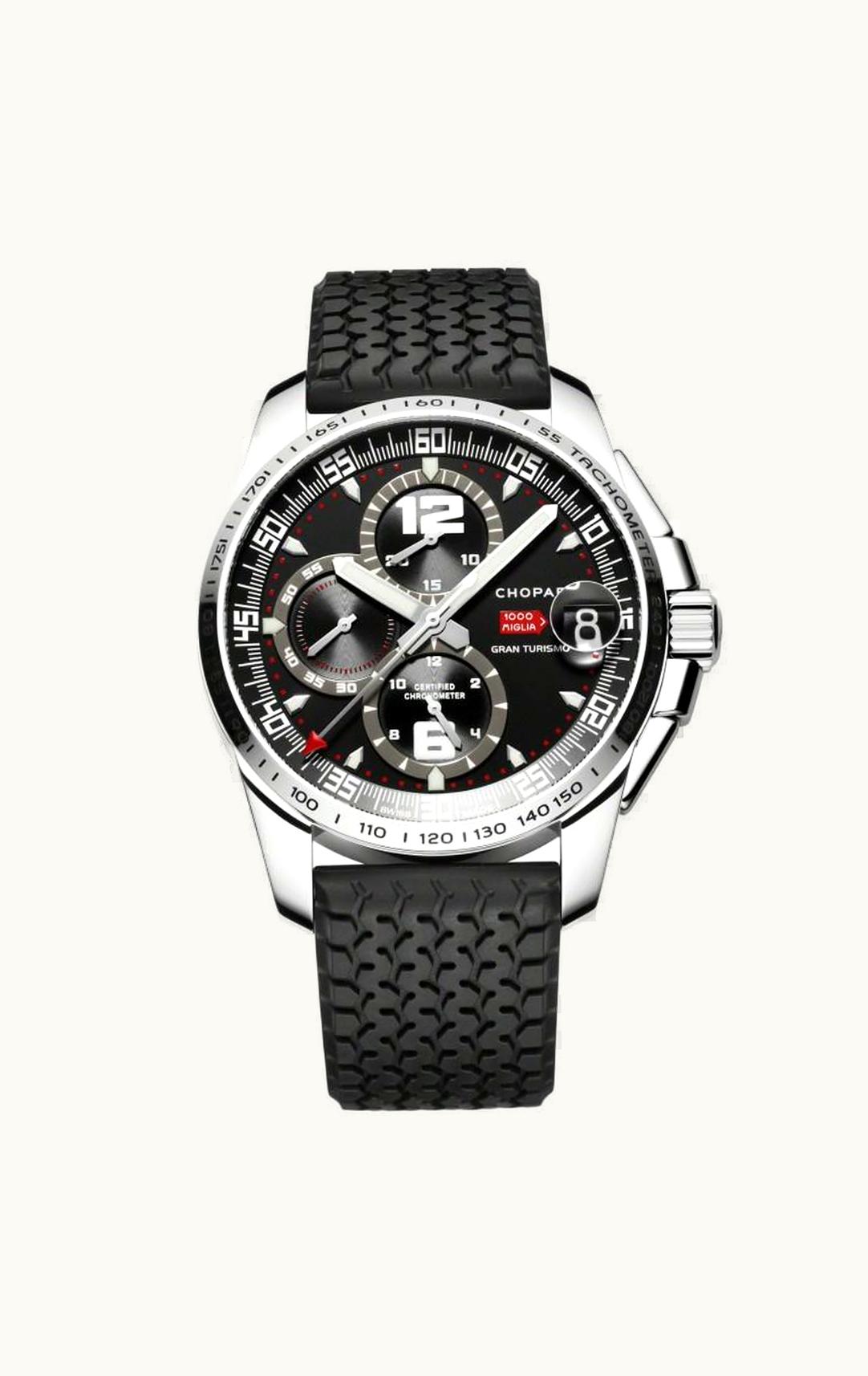 Chopard Mille Miglia Gran Turismo XL Chrono Black / Rubber