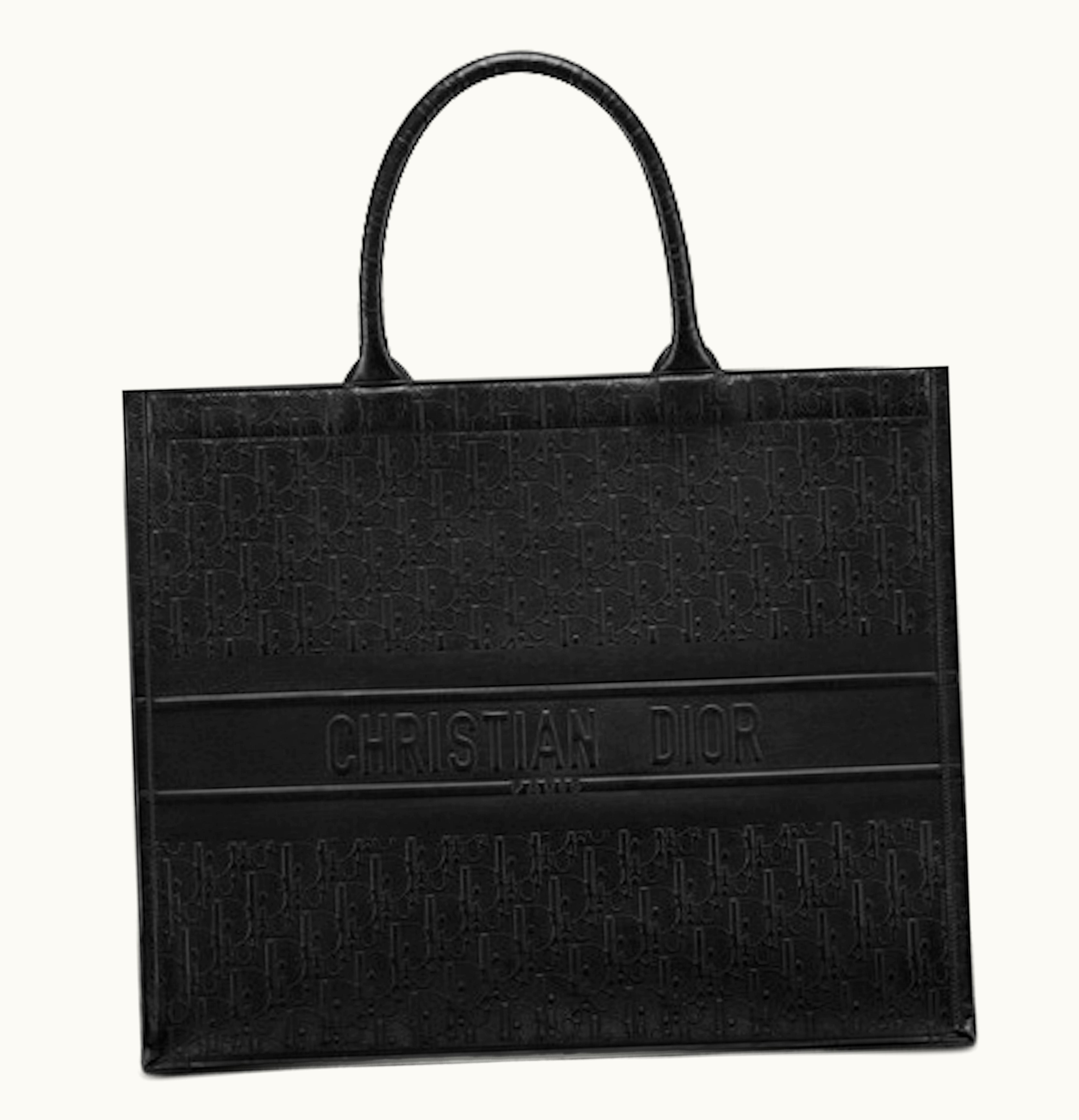 Dior Dior Book Tote Oblique Black