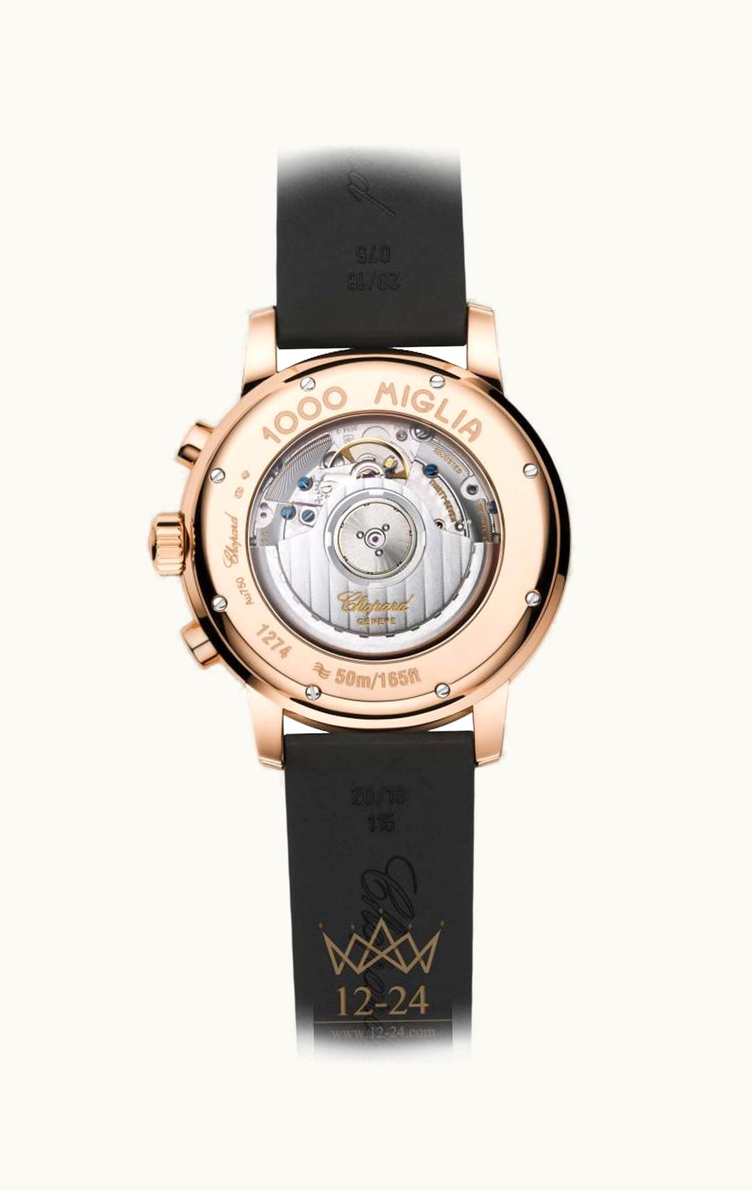 Chopard Mille Miglia Chronograph Rose Gold / Silver / Rubber