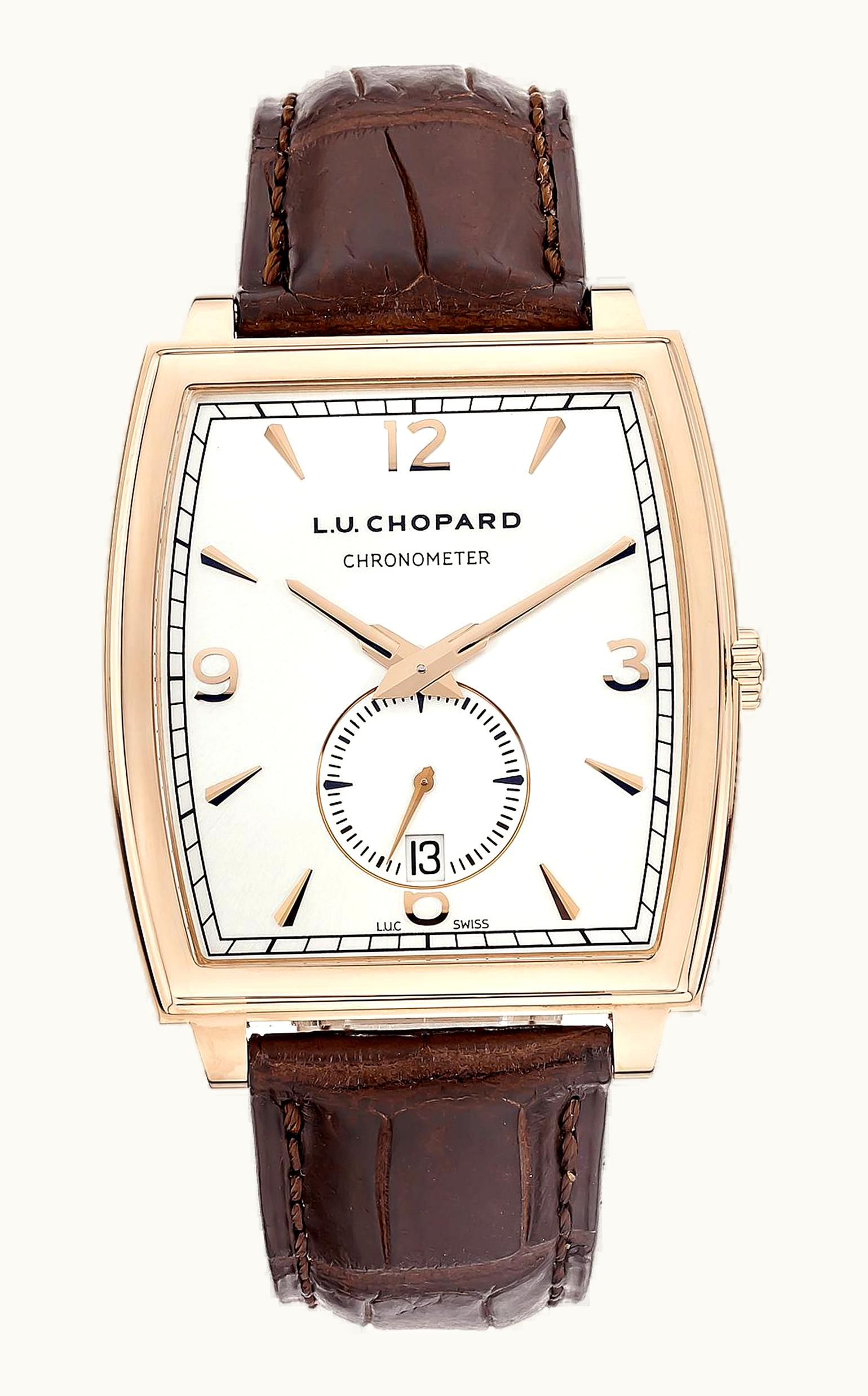 Chopard L.U.C XP Tonneau Rose Gold